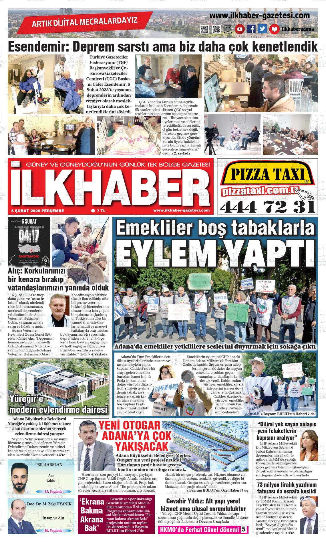 Adana Ilkhaber 05.02.2026