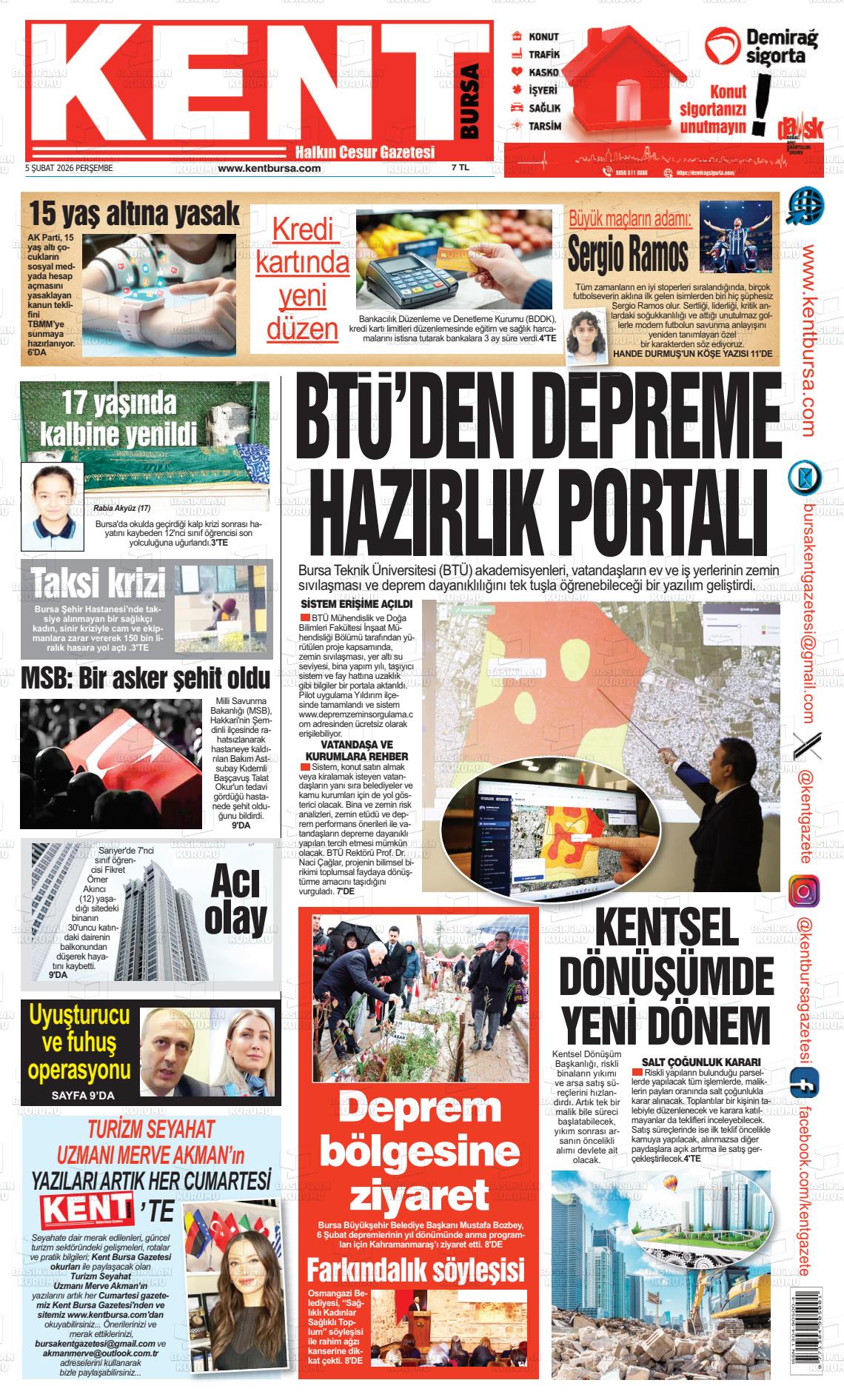 Bursa Kent 05.02.2026