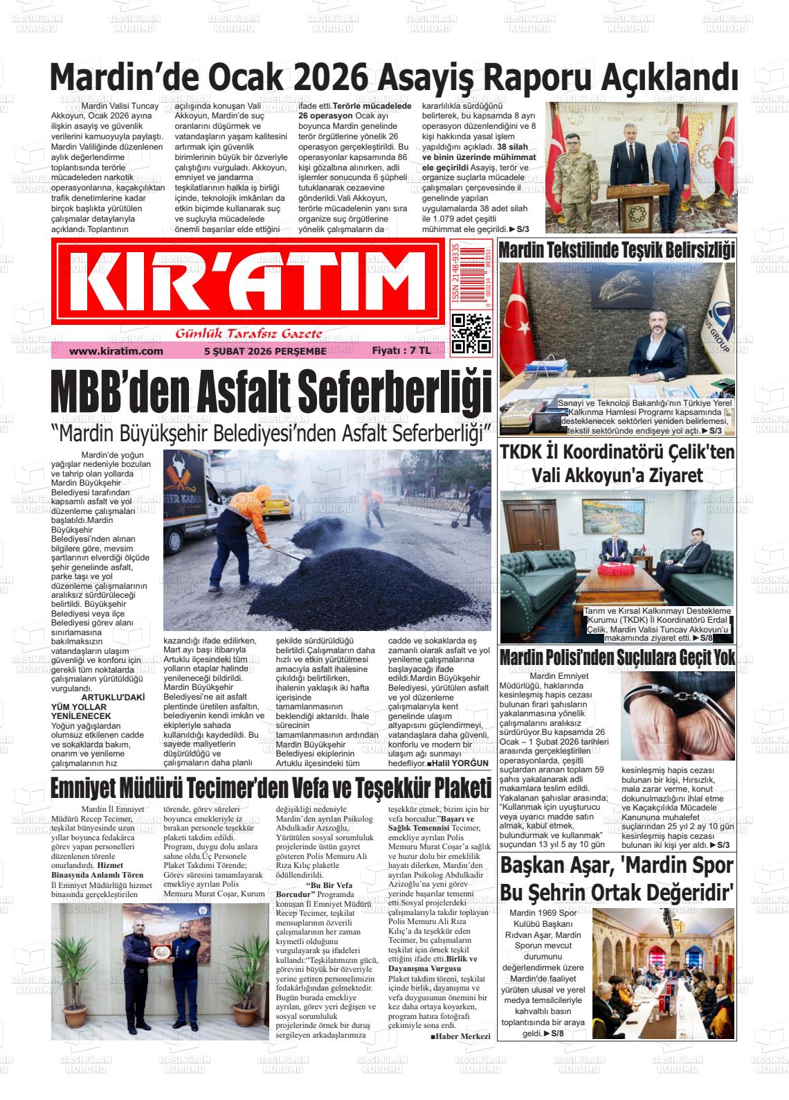 Mardin Kiratim 05.02.2026