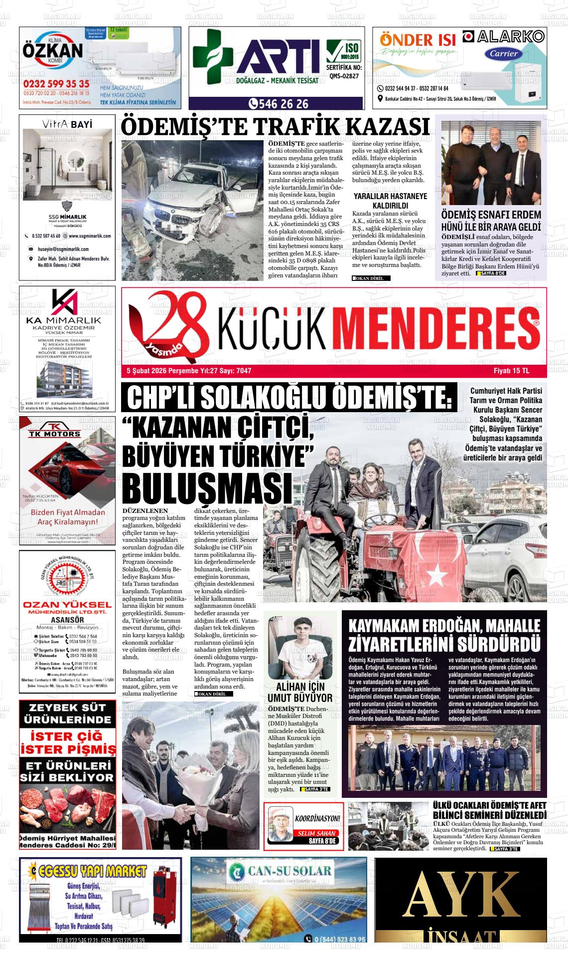 Izmir Kucukmenderes 05.02.2026