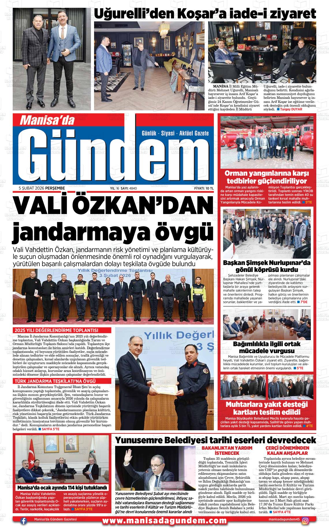 Manisa Dagundem 05.02.2026