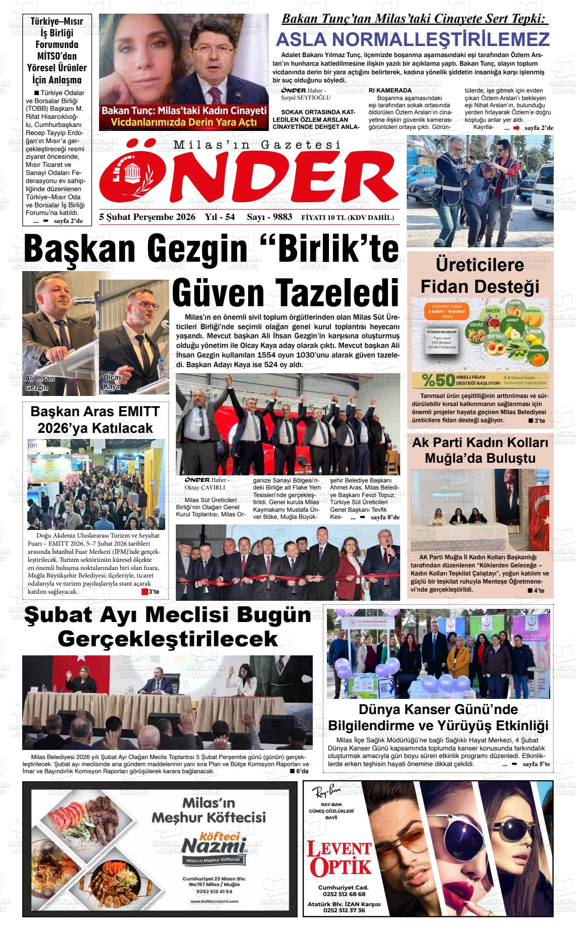 Mugla Onder 05.02.2026