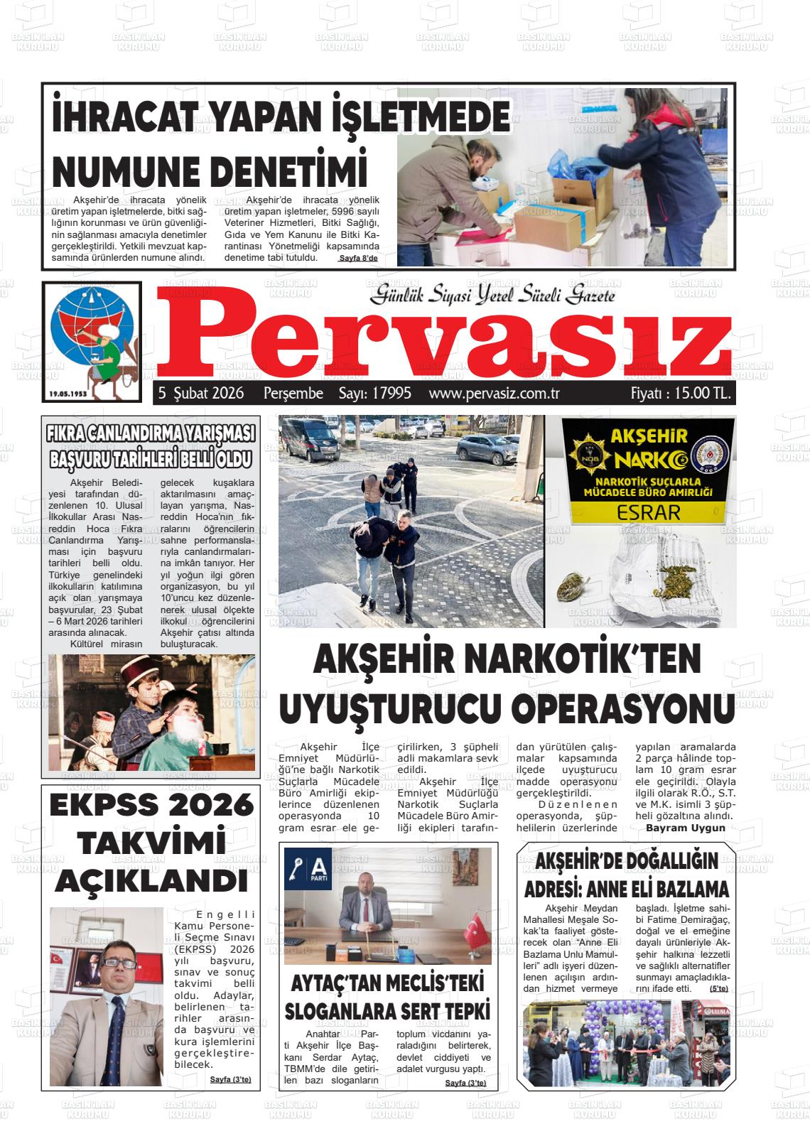 Konya Pervasiz 05.02.2026