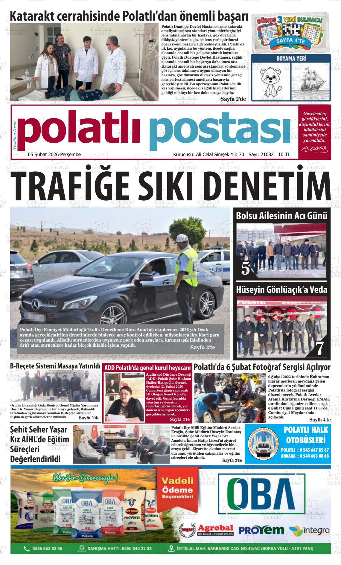 Ankara Polatlipostasi 05.02.2026
