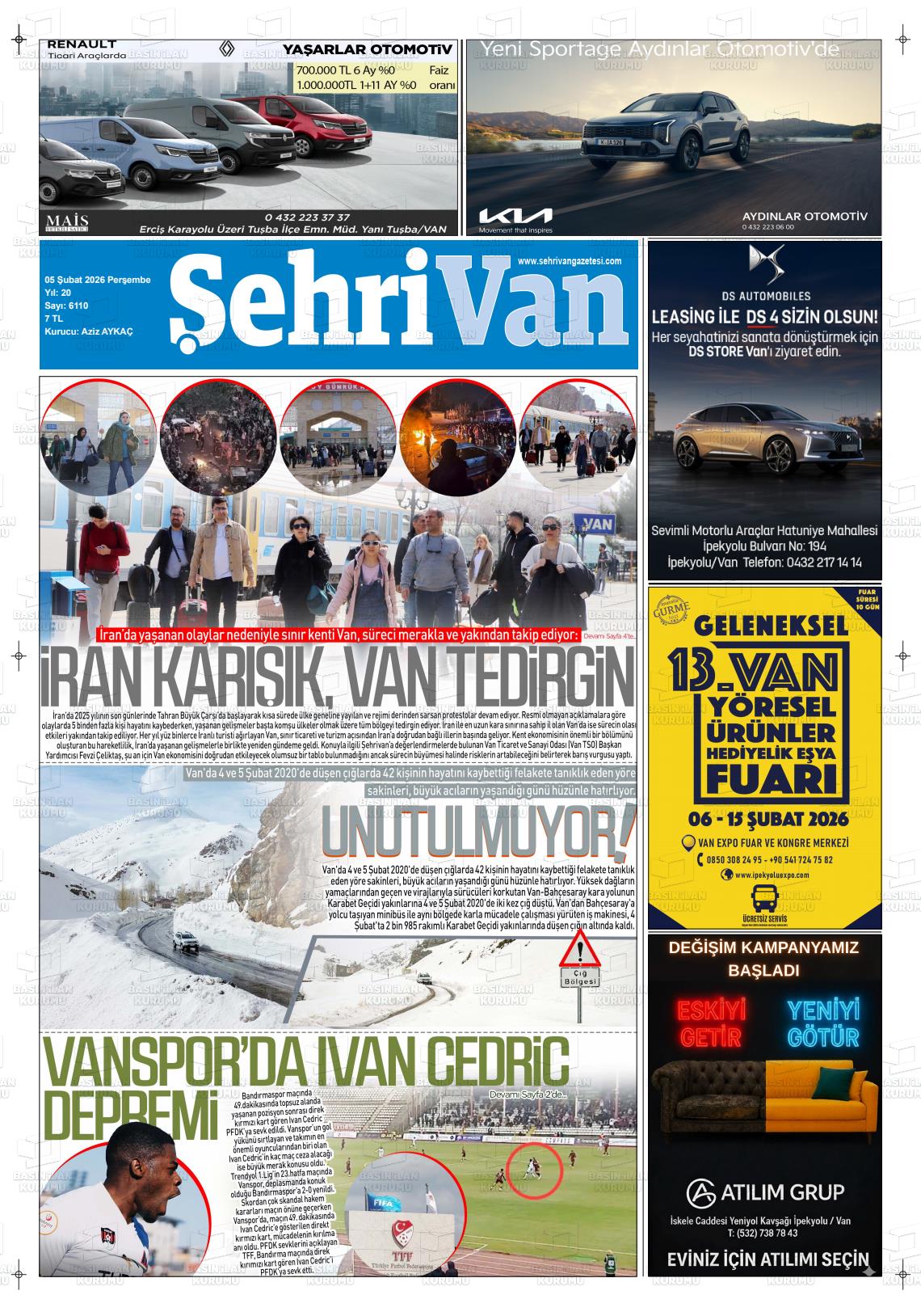 Van Sehri 05.02.2026