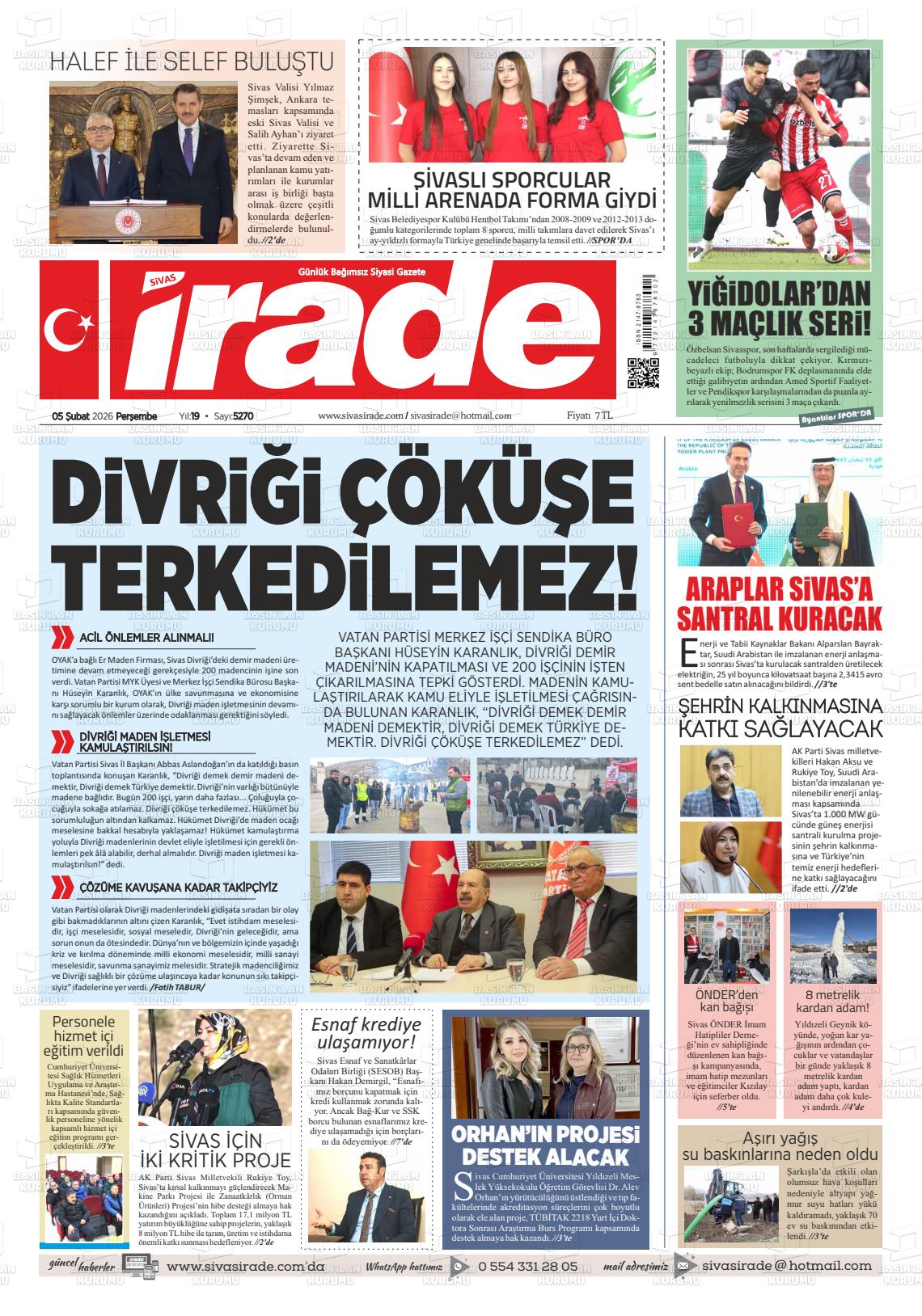 Sivas Irade 05.02.2026