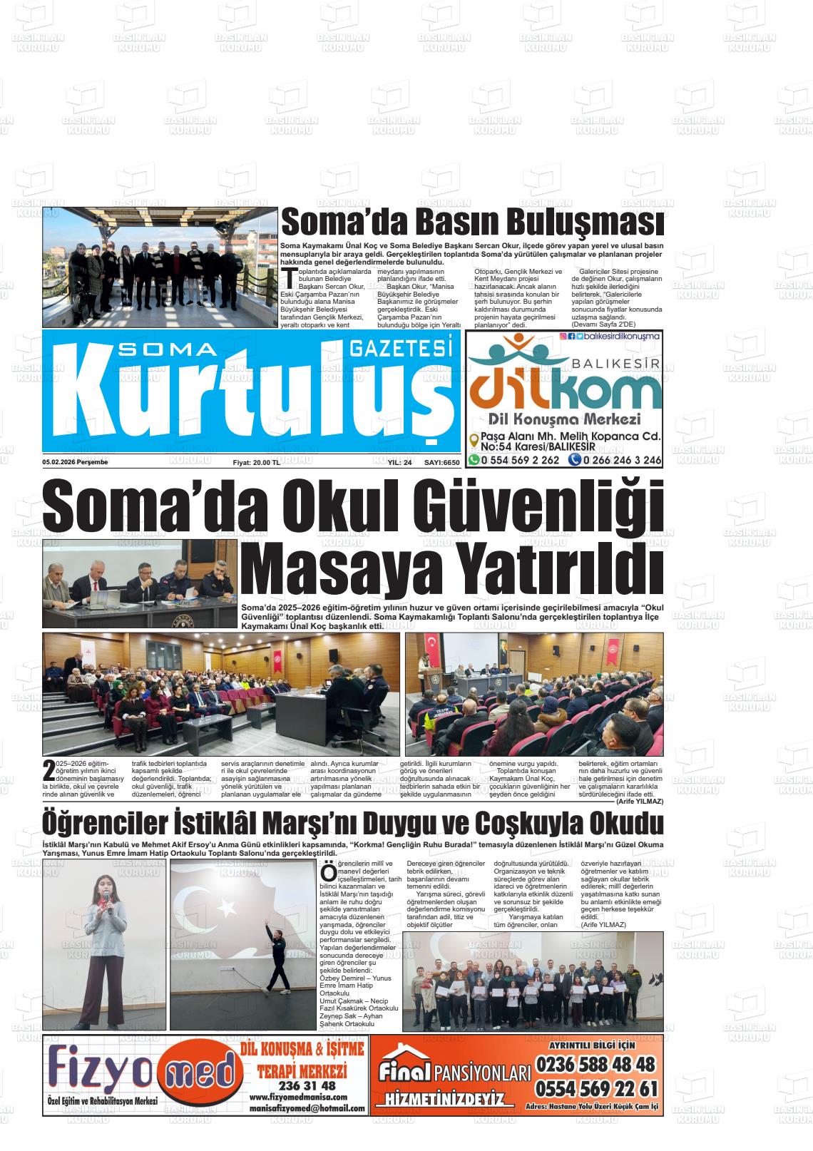 Manisa Somagundem 05.02.2026