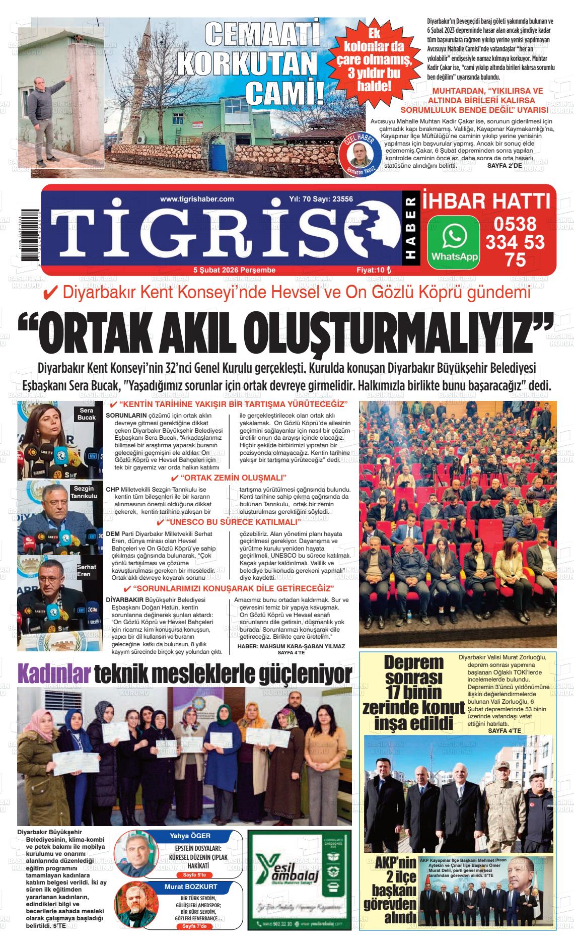 Diyarbakir Tirgis 05.02.2026