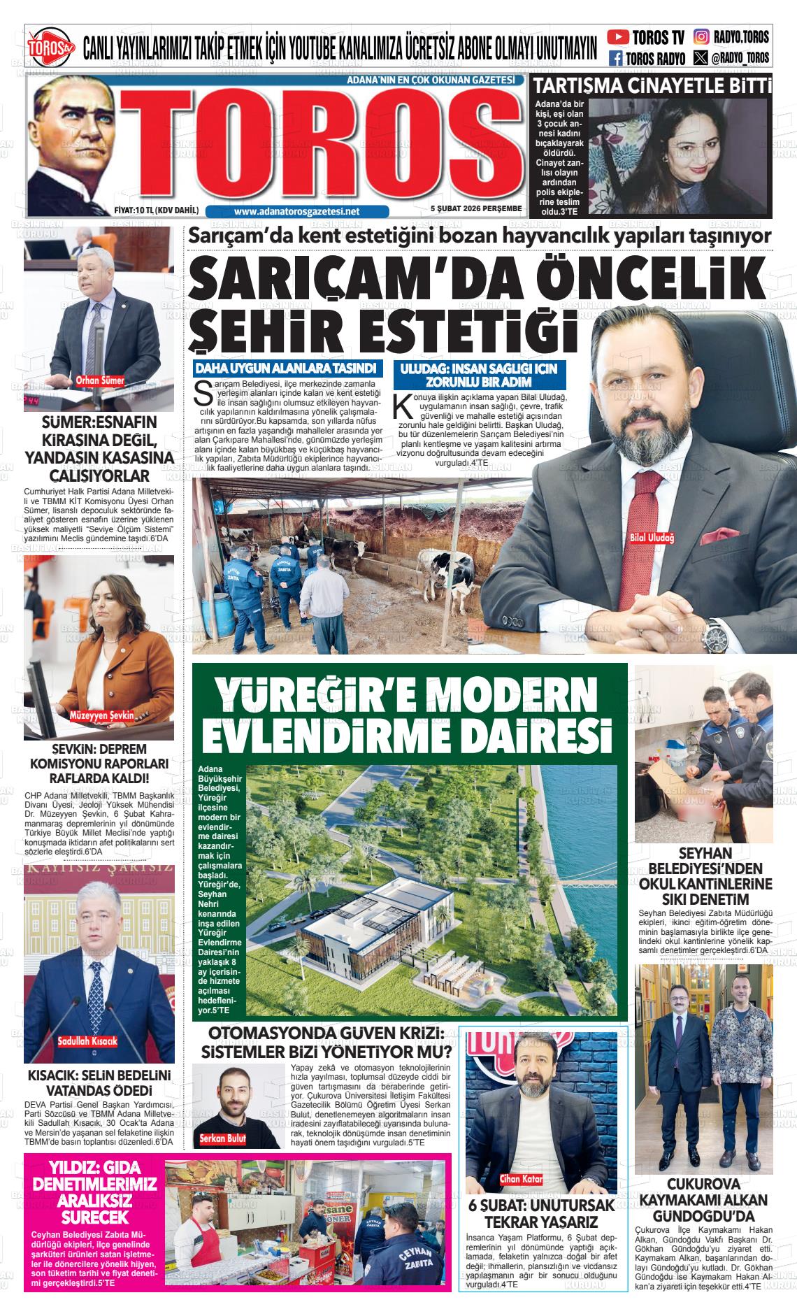 Antalya Toros 05.02.2026