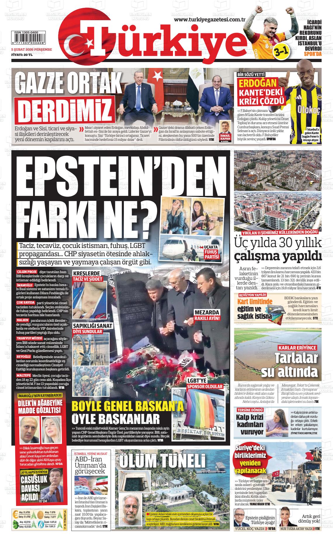 Türkiye Gazetesi 05.02.2026