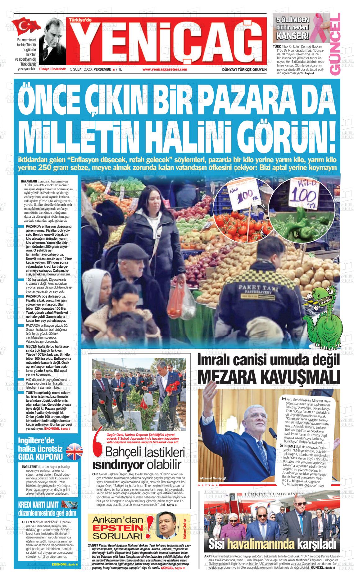 Istanbul Turkiyedeyenicag 05.02.2026