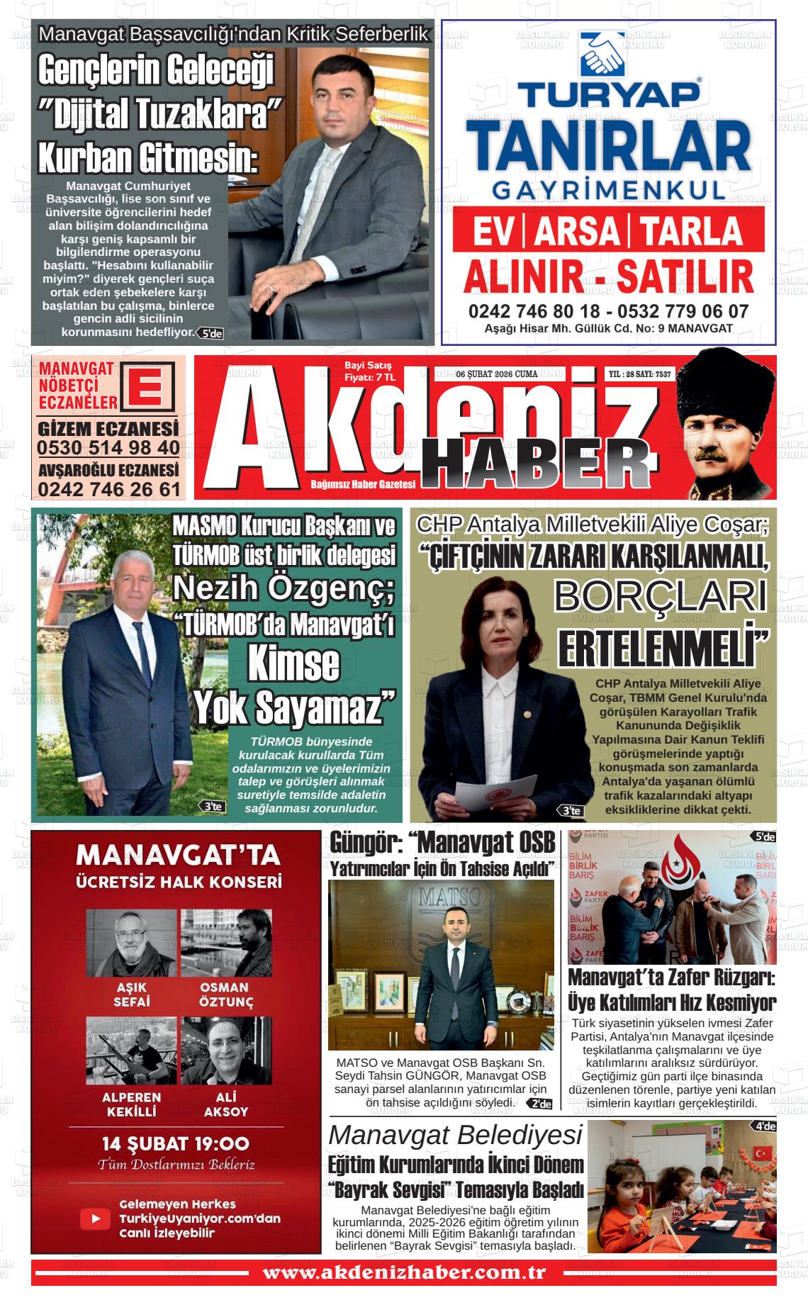 Antalya Akdenizhaber 06.02.2026