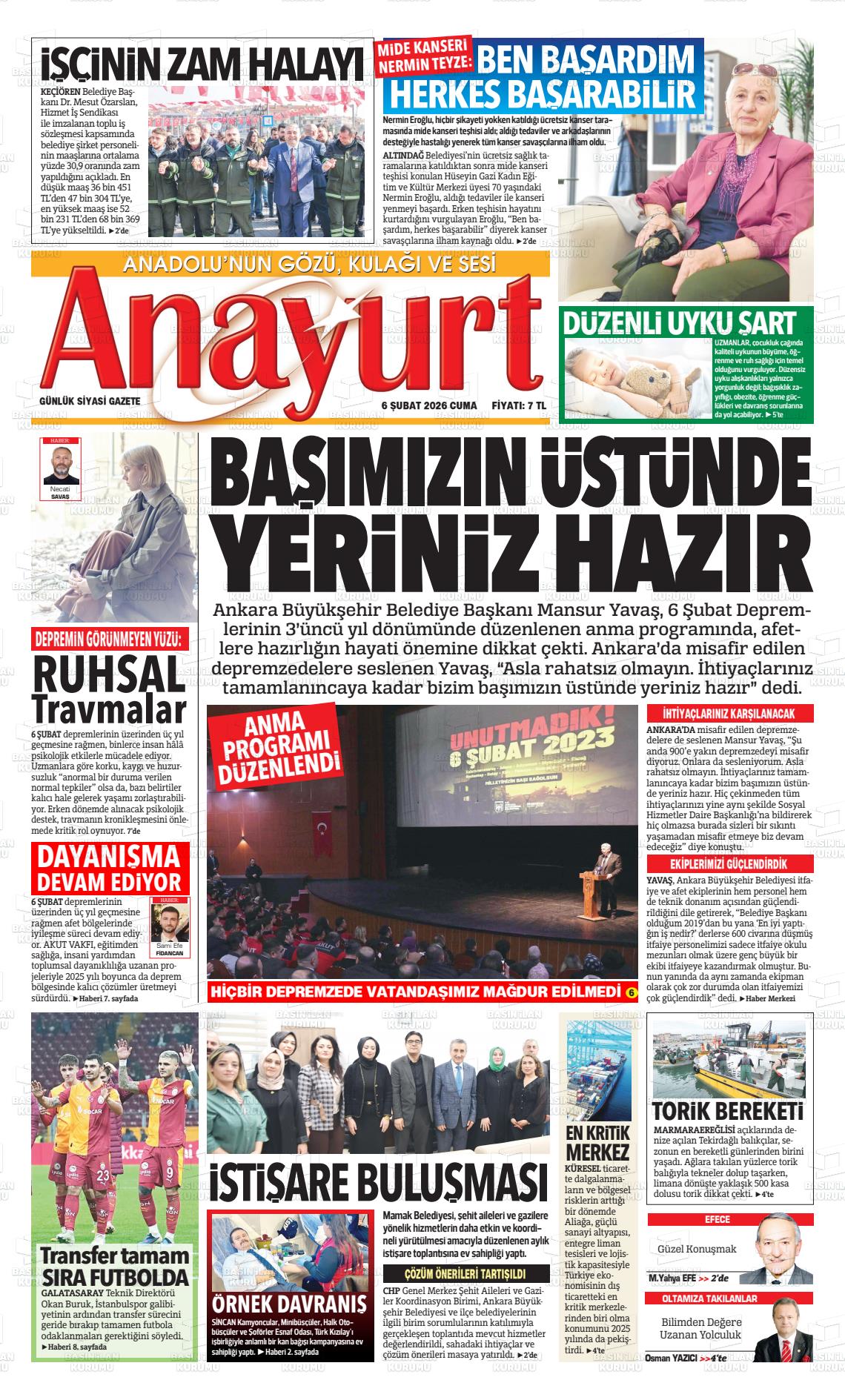 Ankara Anayurt 06.02.2026