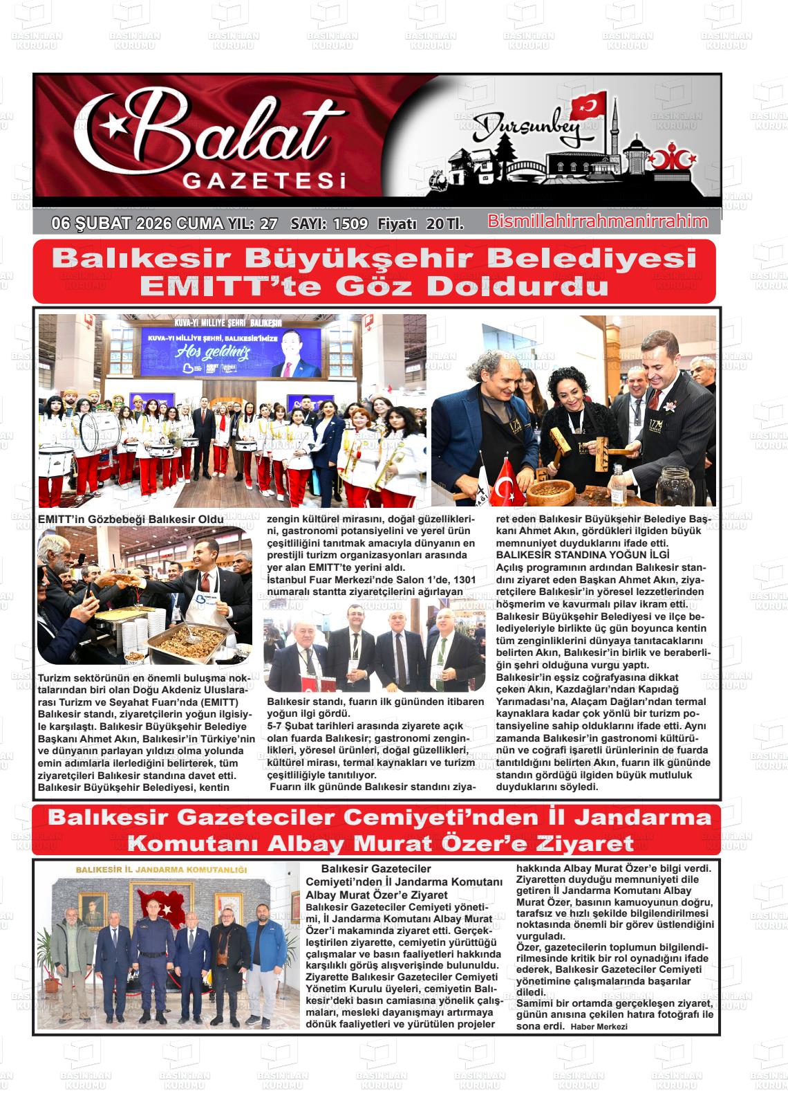 Balikesir Balat 06.02.2026
