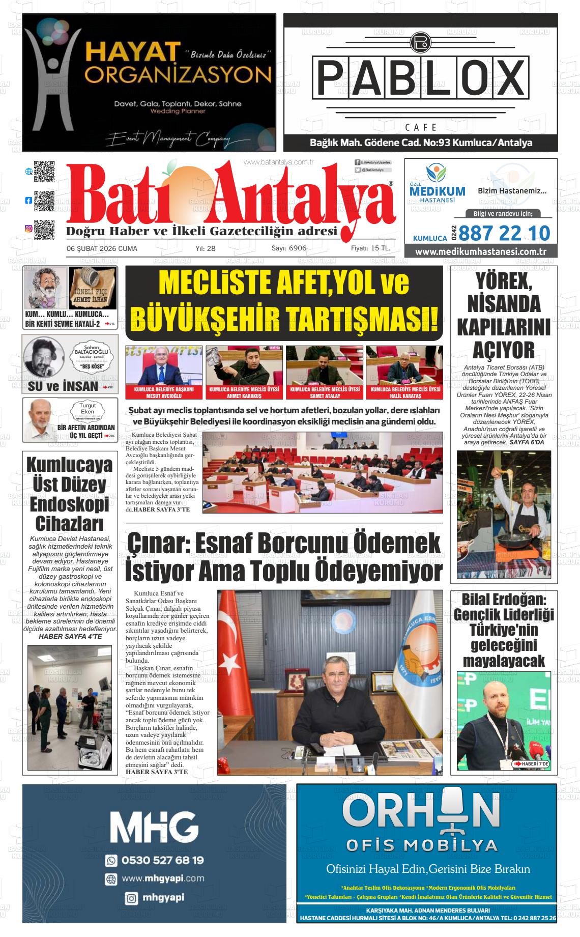Antalya Bati 06.02.2026