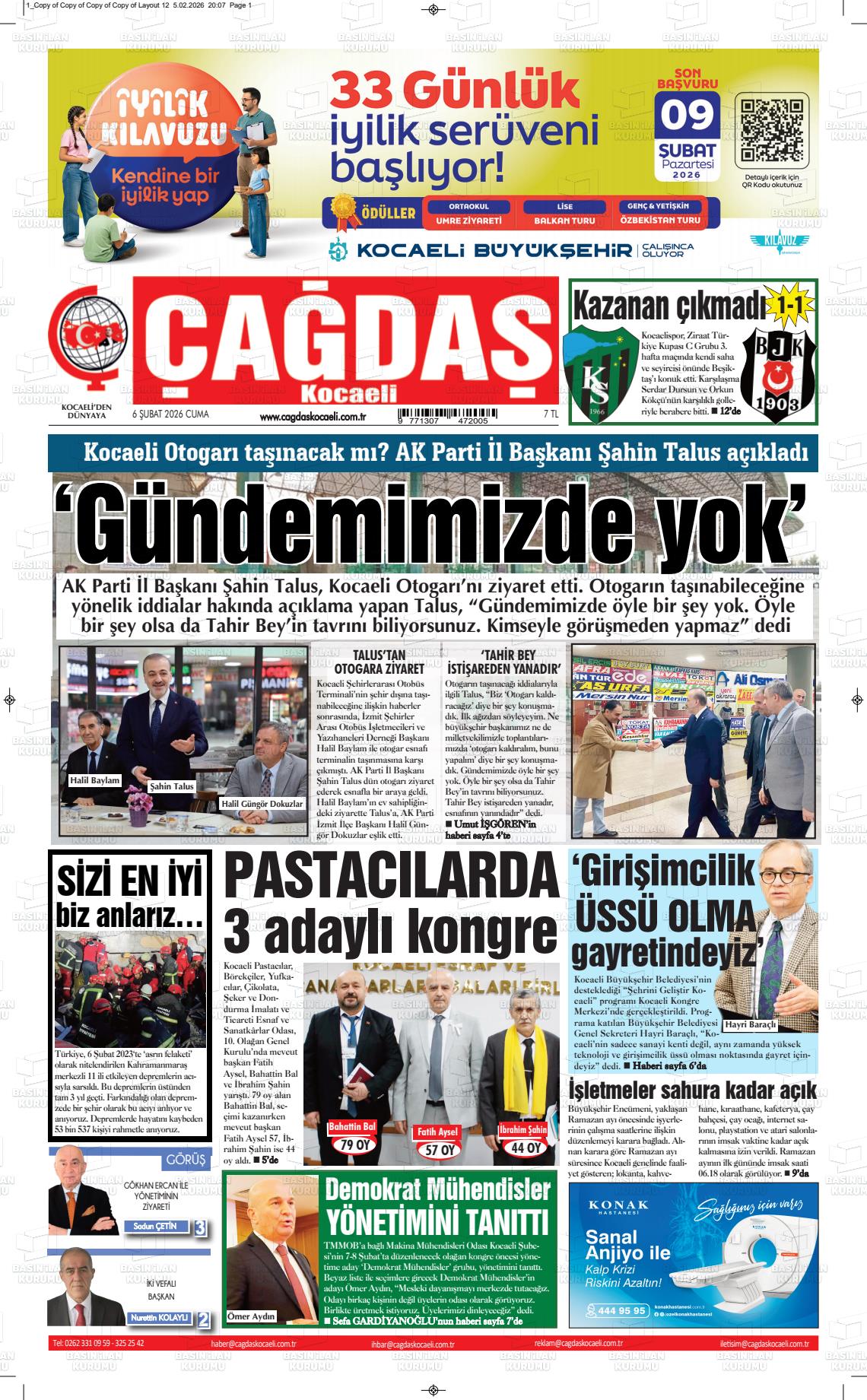 Kocaeli Cagdas 06.02.2026