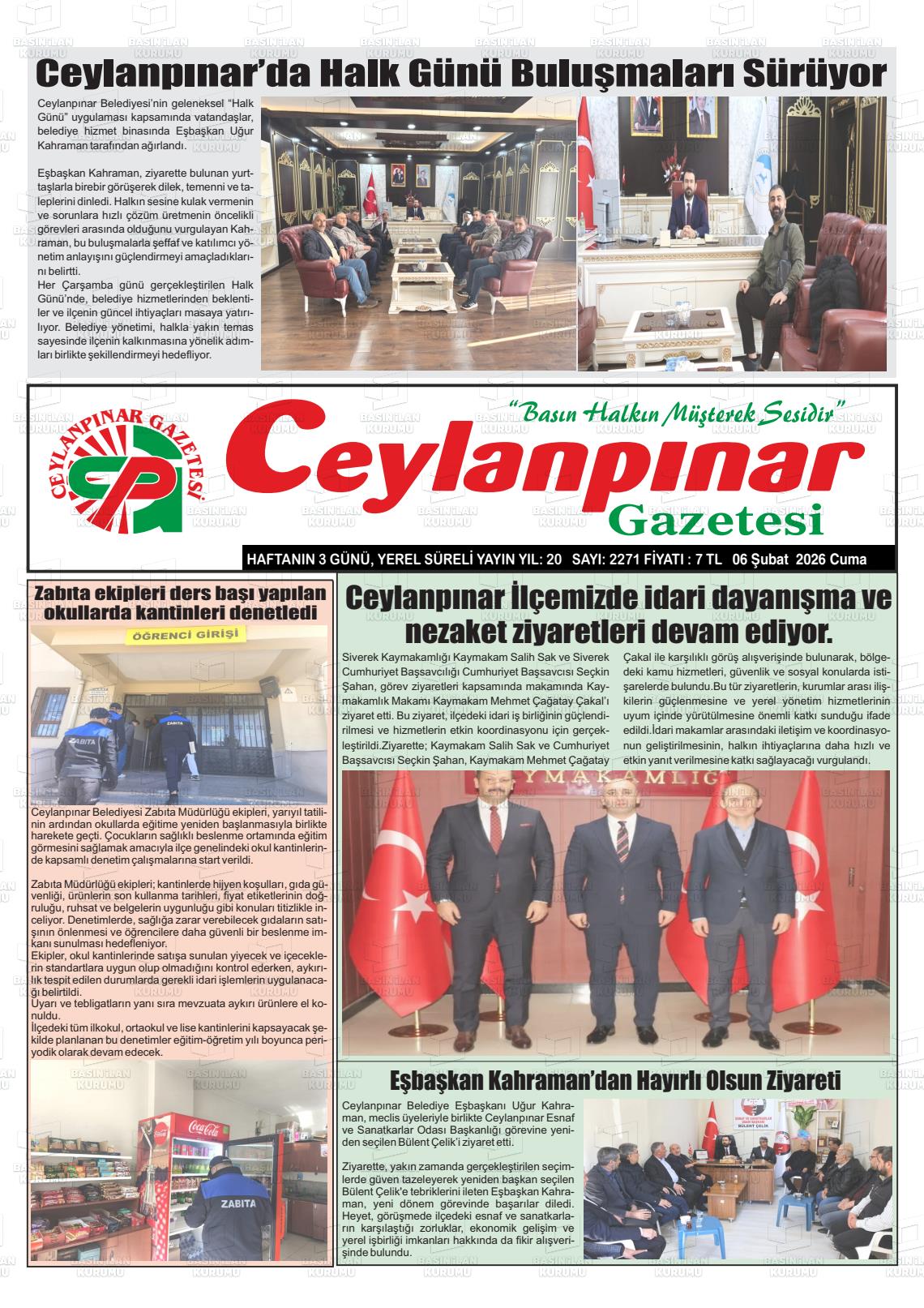 Sanliurfa Ceylanpinar 06.02.2026