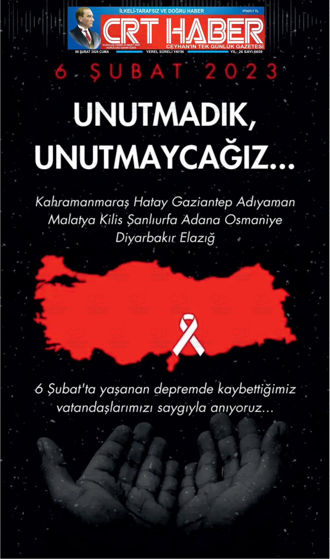 Adana Crthaber 06.02.2026