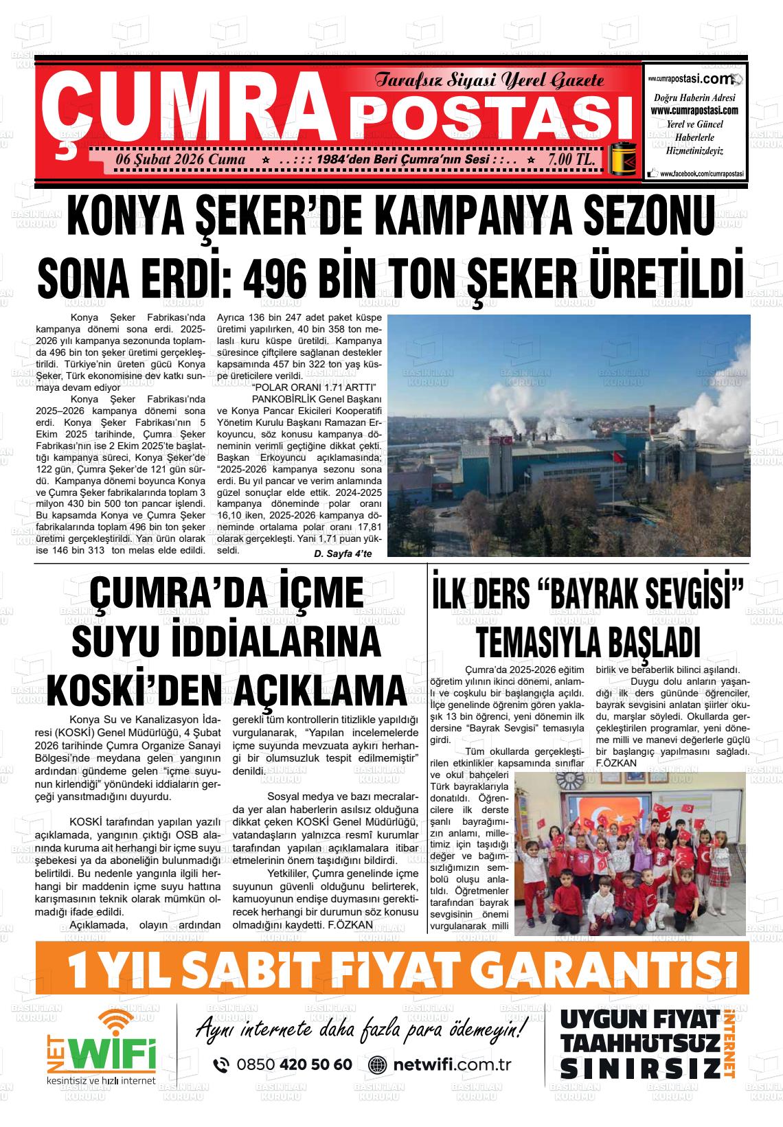 Konya Cumrapostasi 06.02.2026