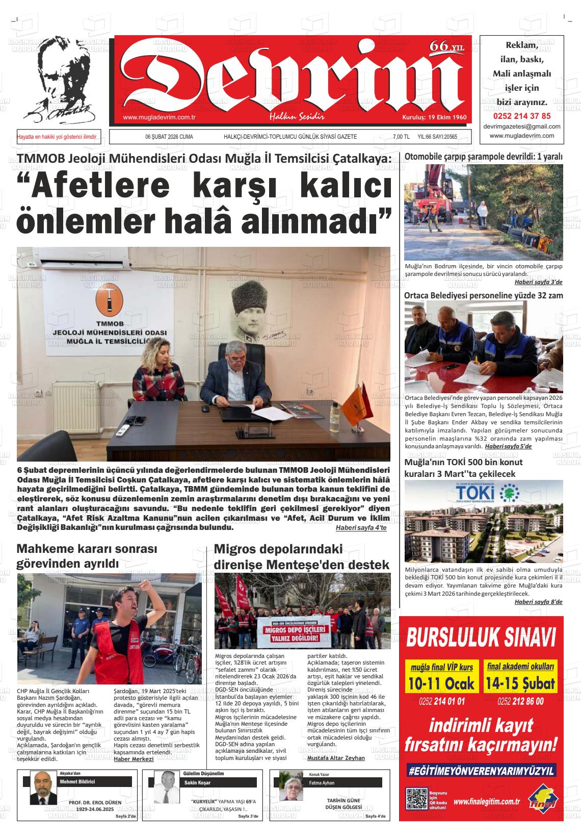 Tekirdag Devrim 06.02.2026