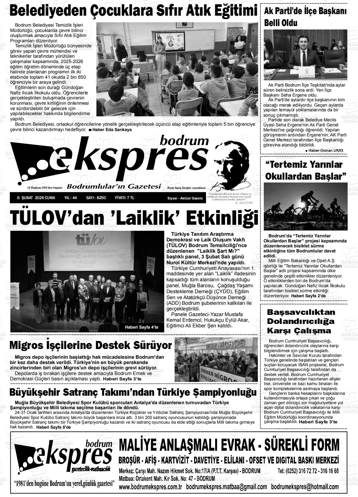 Mugla Ekspresbodrum 06.02.2026