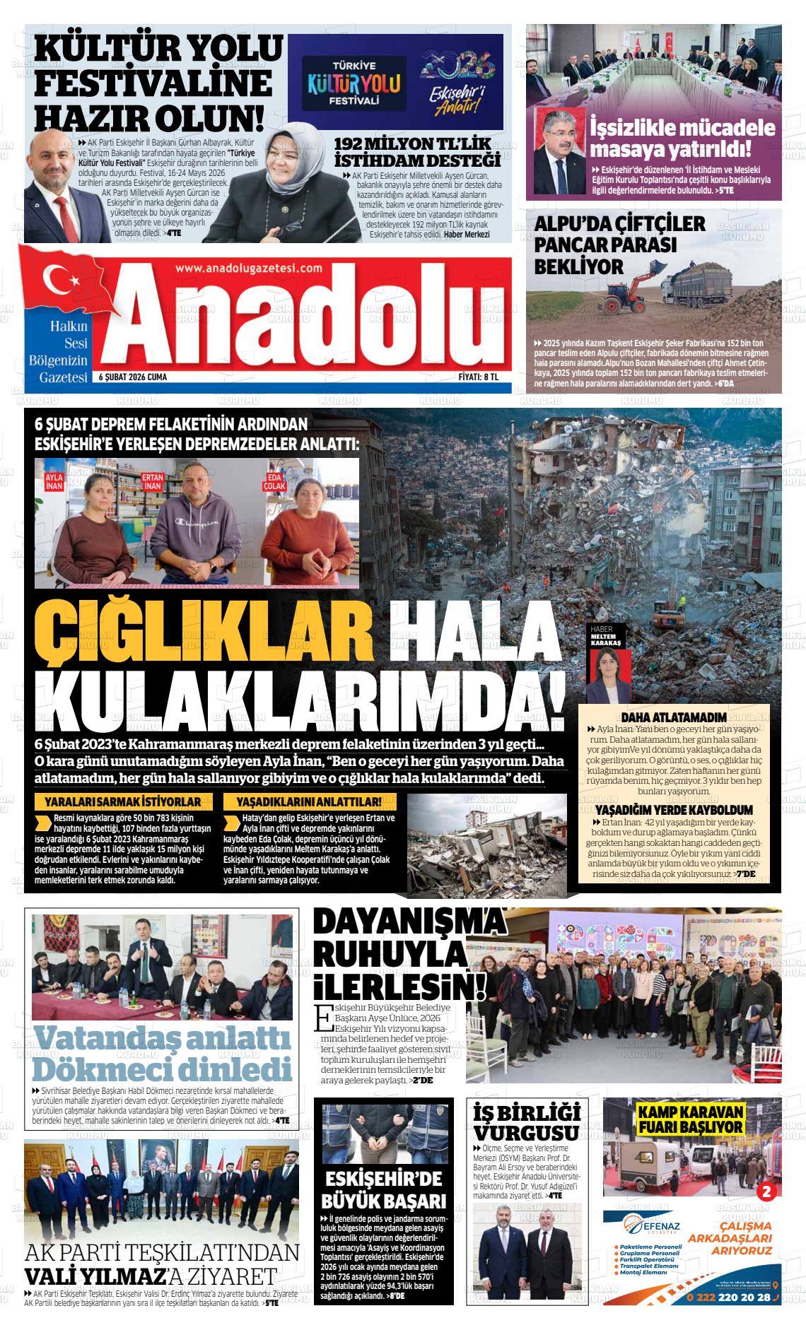 Eskisehir Anadolu 06.02.2026