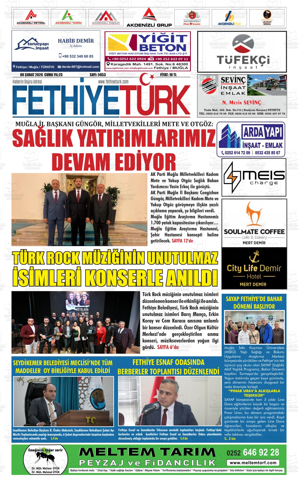 Mugla Gozdefethiye 06.02.2026