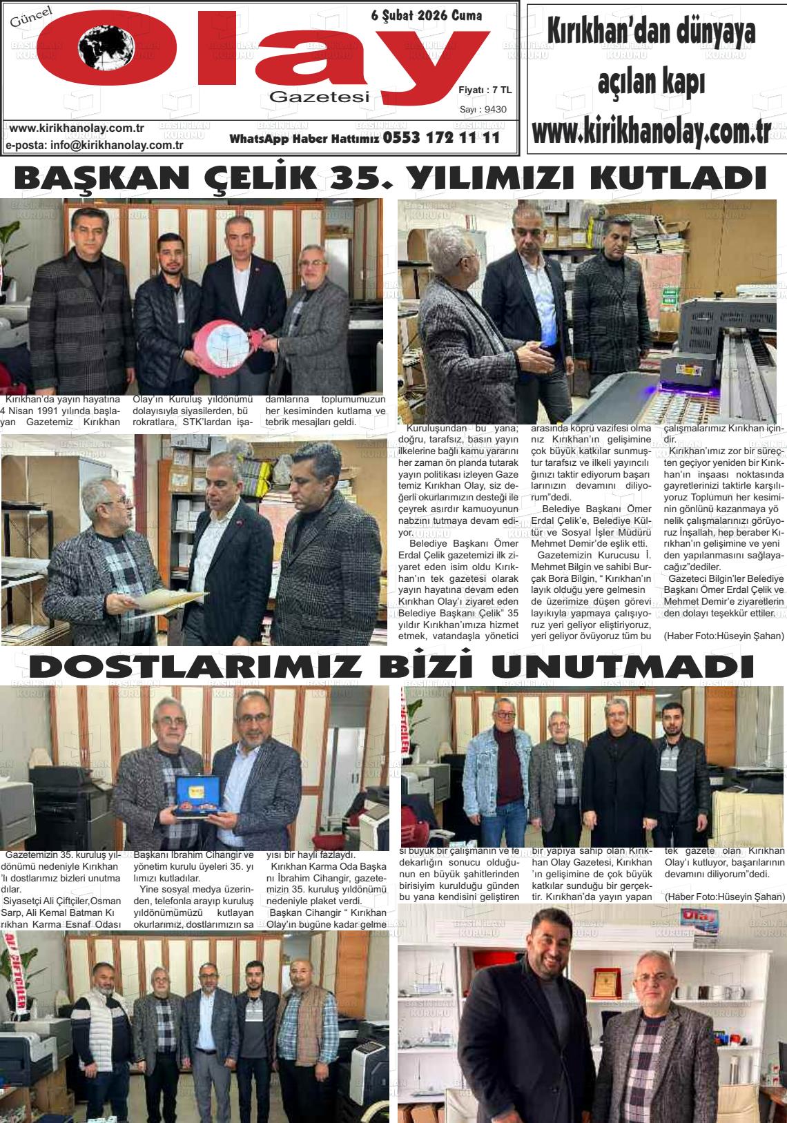 Hatay Guncelolay 06.02.2026