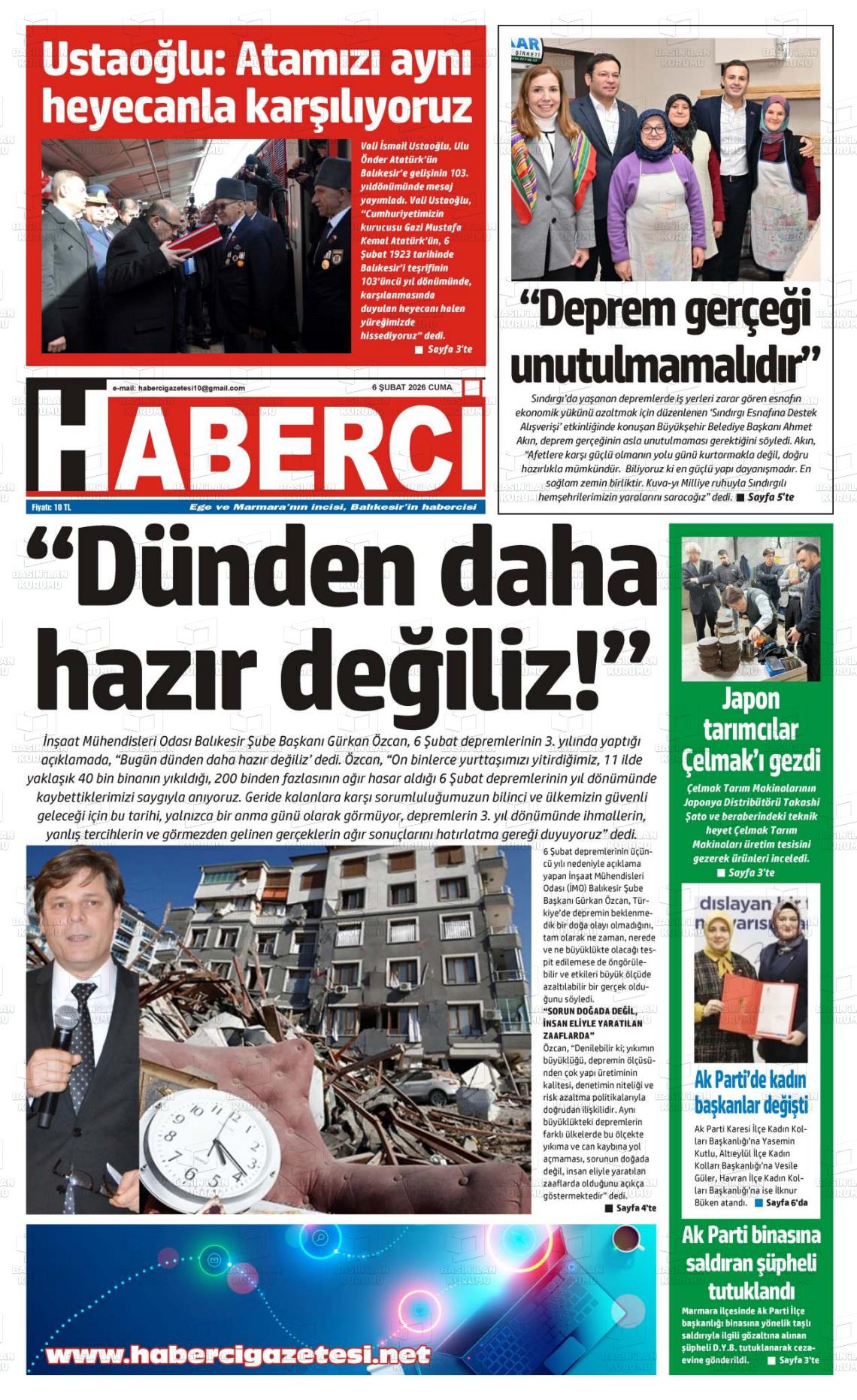 Mersin Haberci 06.02.2026