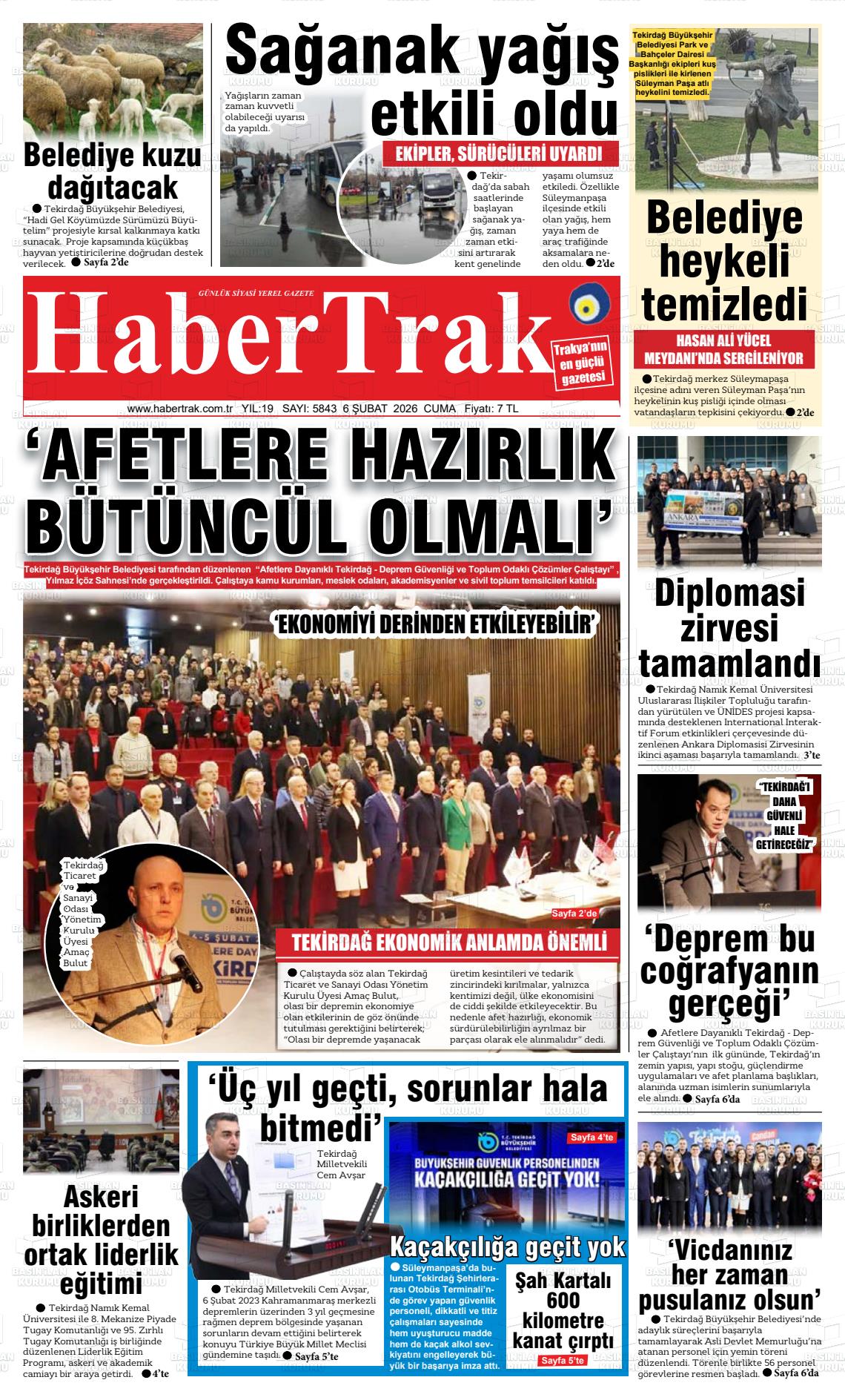 Tekirdag Habertrak 06.02.2026
