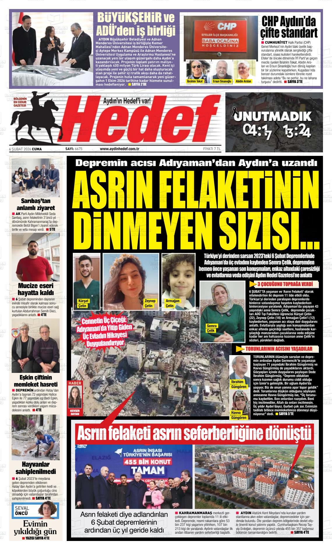 Canakkale Hedef 06.02.2026