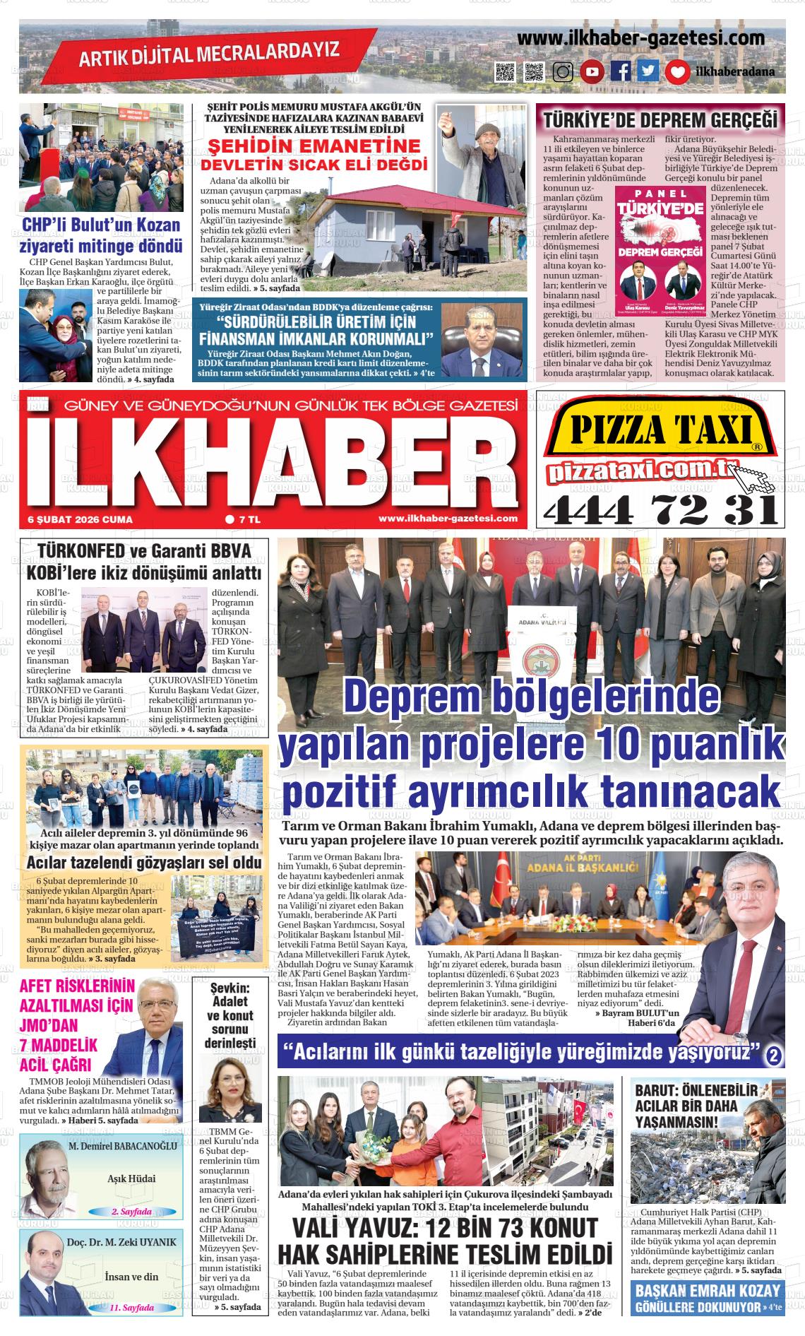 Adana Ilkhaber 06.02.2026