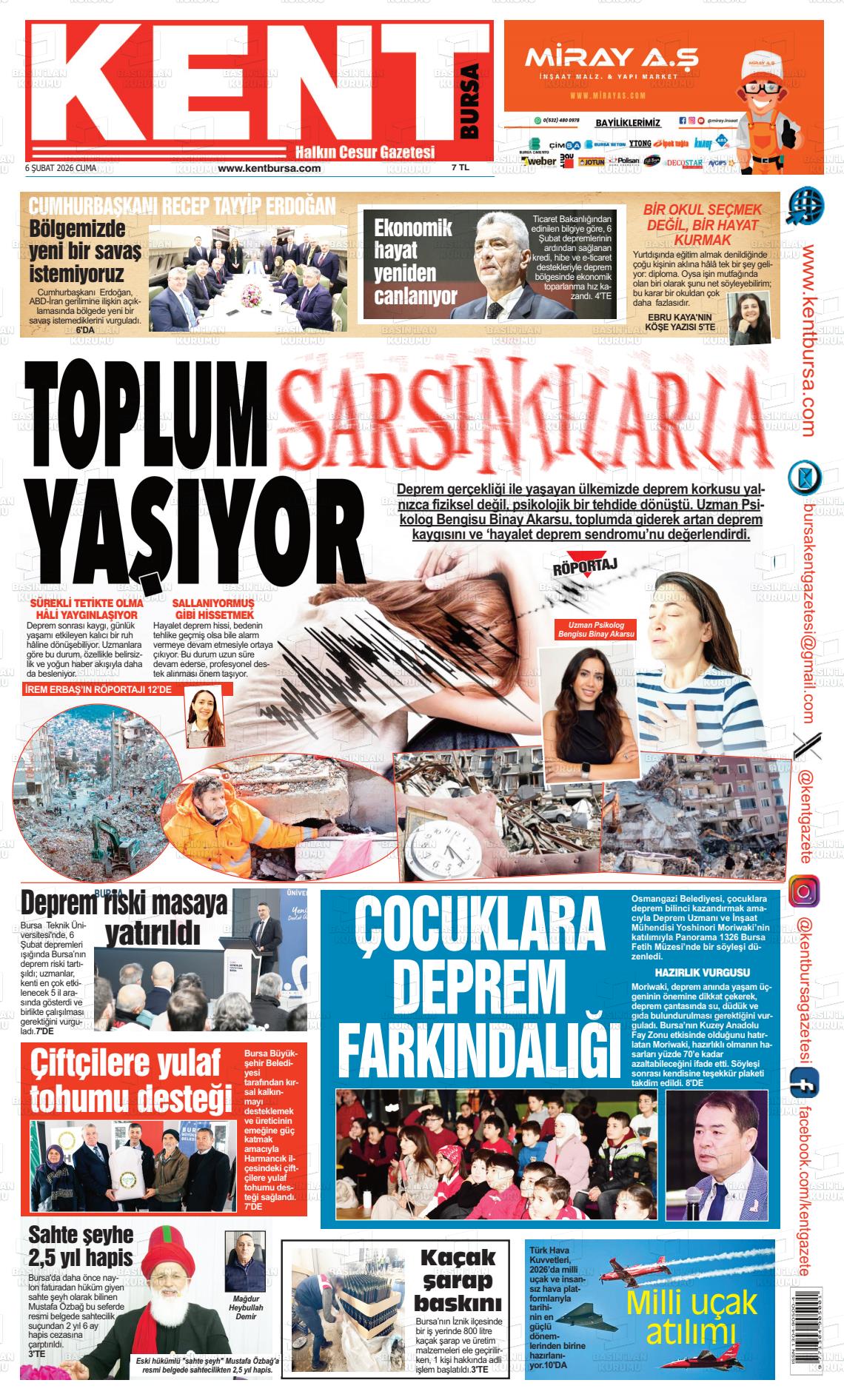 Bursa Kent 06.02.2026