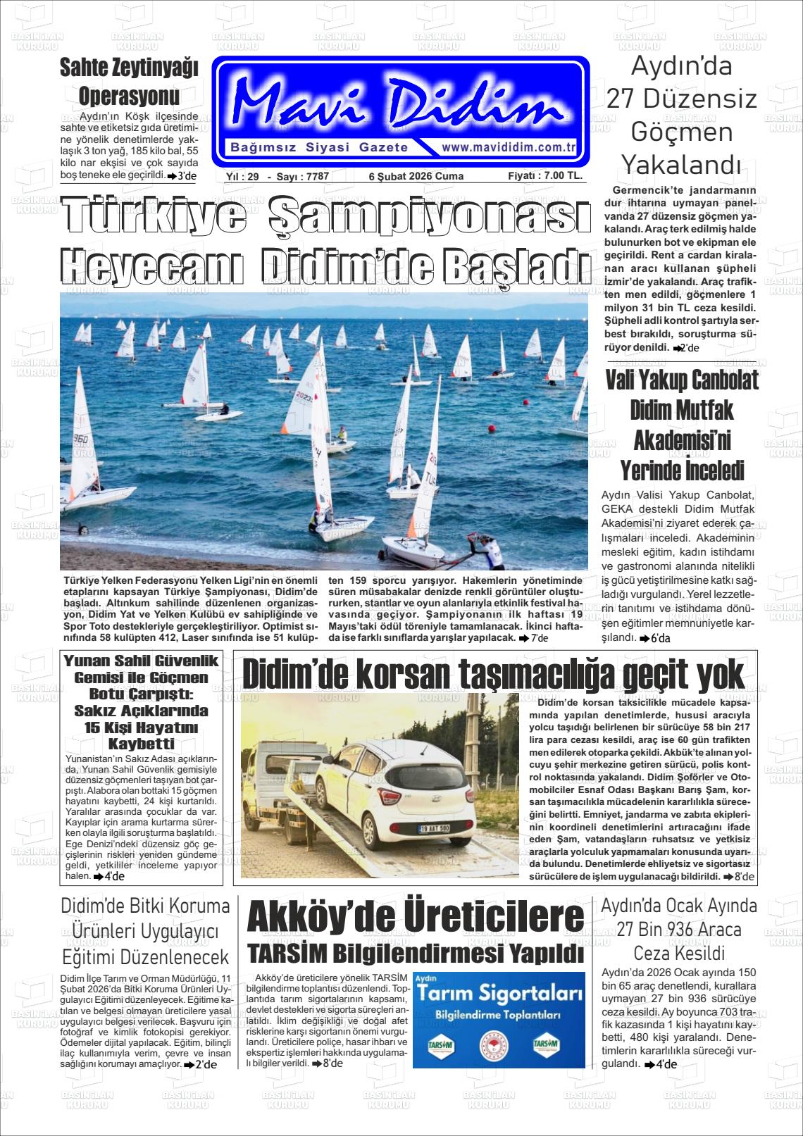 Aydin Mavididim 06.02.2026