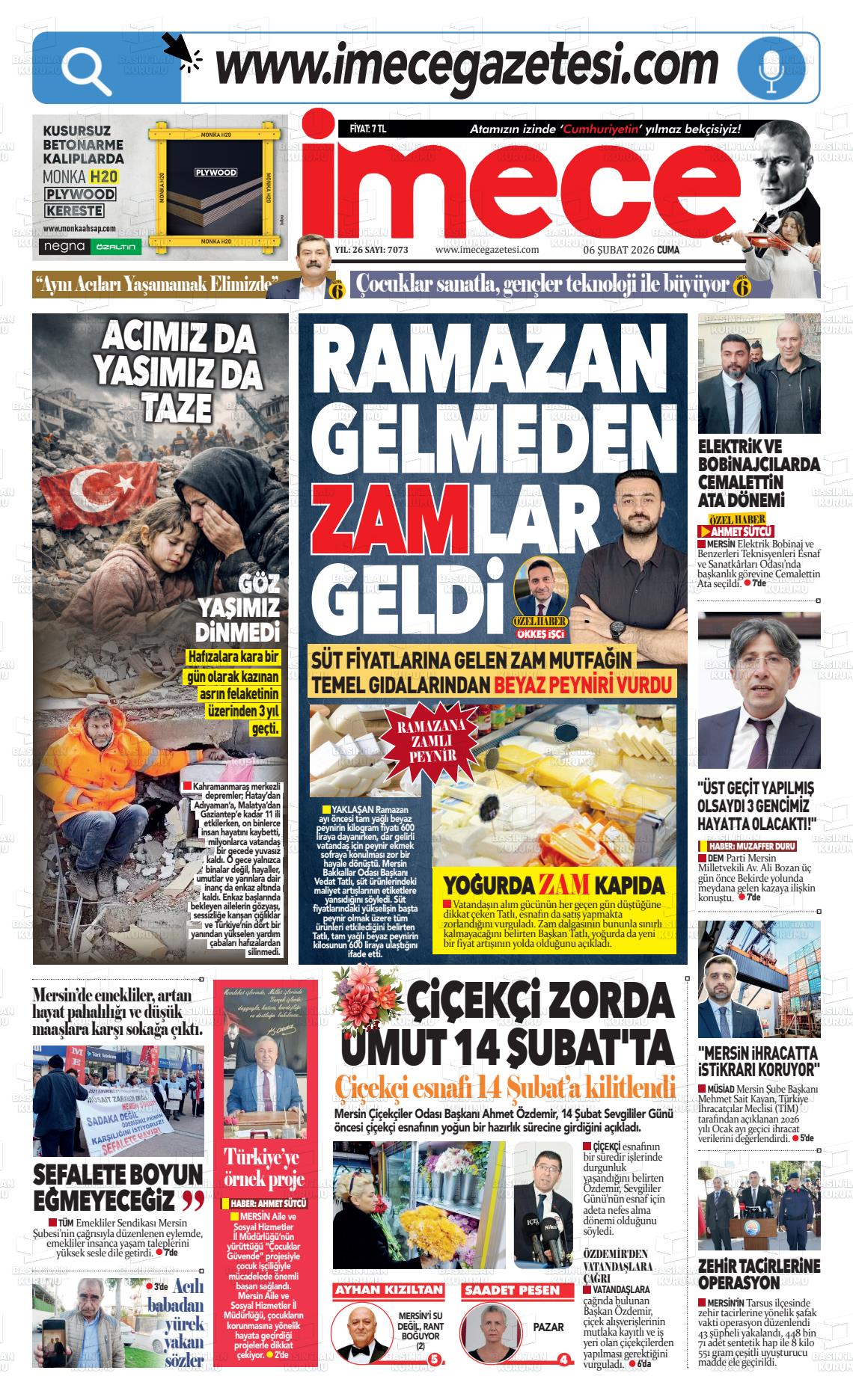 Mersin Imece 06.02.2026