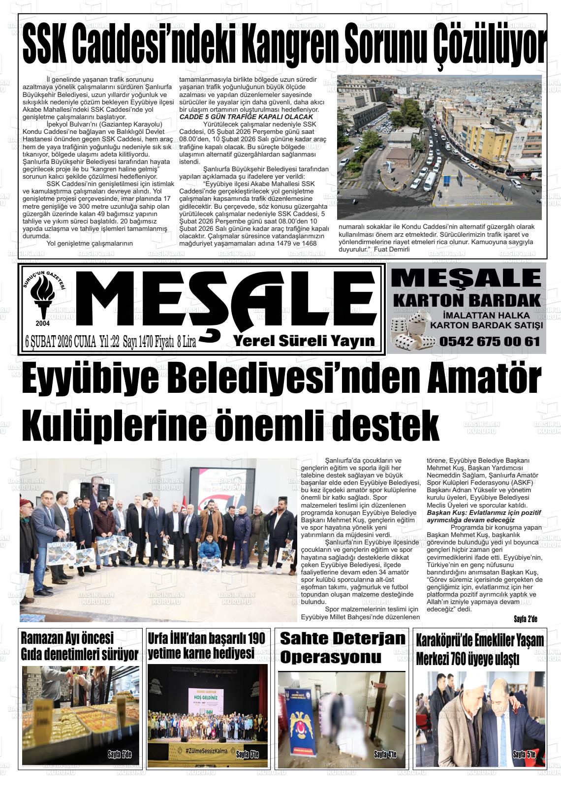 Sanliurfa Mesale 06.02.2026