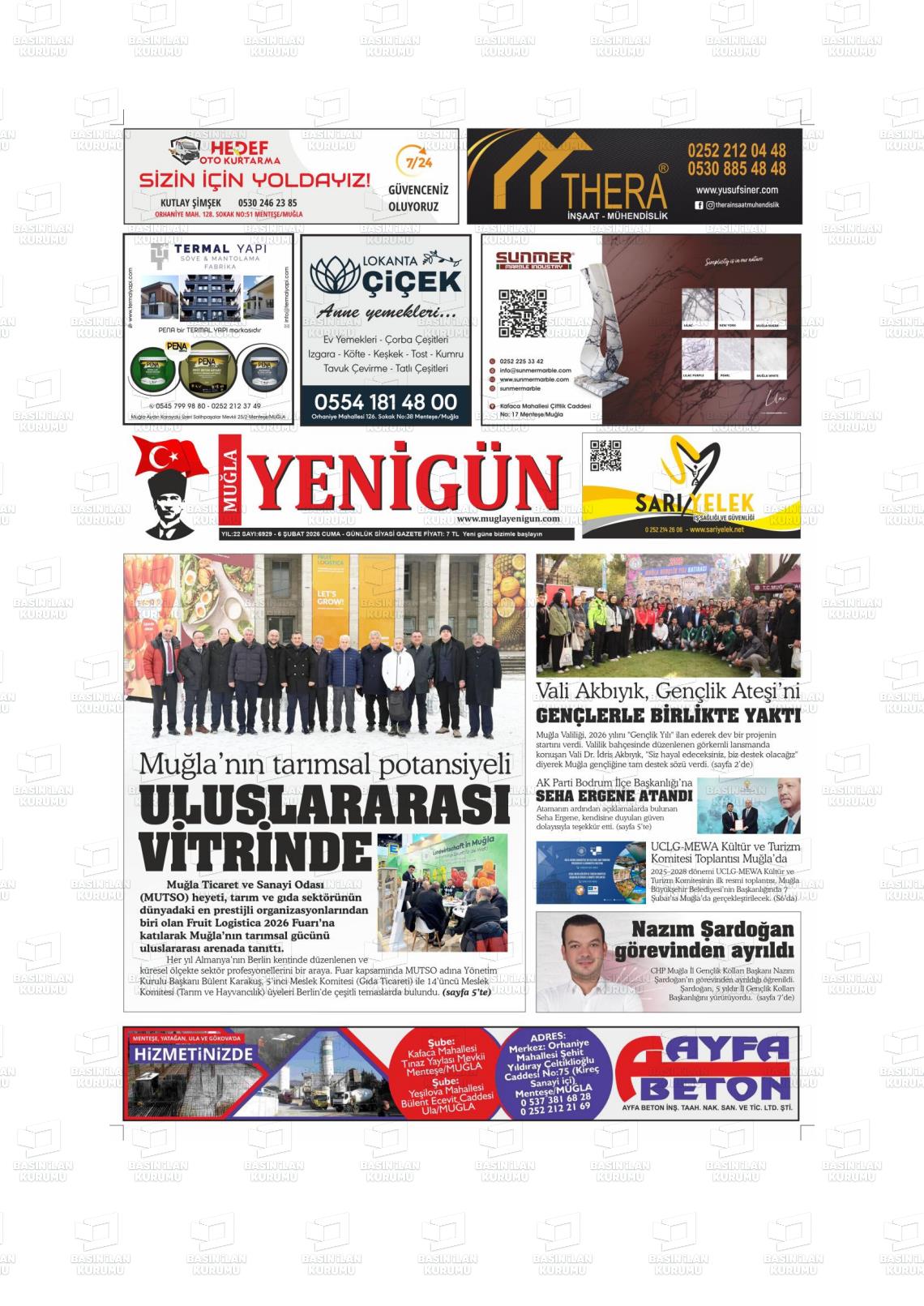 Mugla Yenigun 06.02.2026