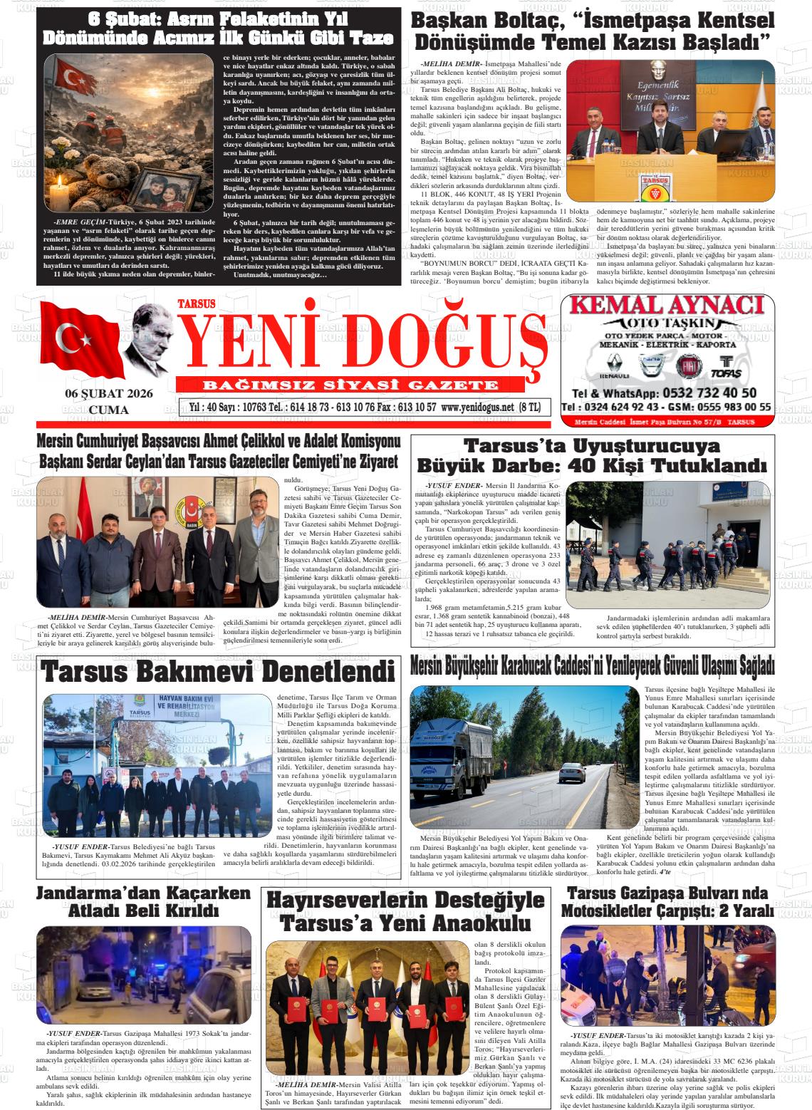 Mersin Tarsusyenidogus 06.02.2026