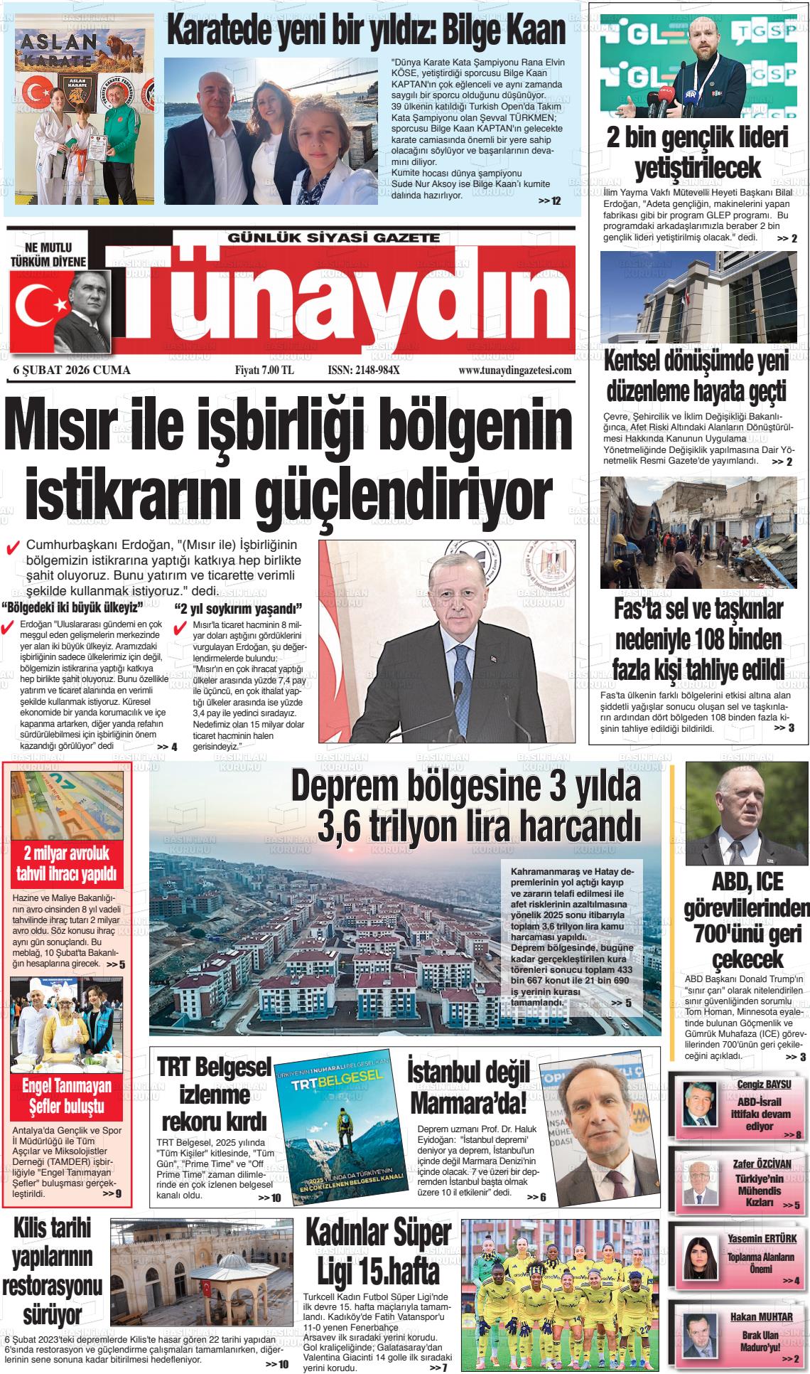 Istanbul Tunaydin 06.02.2026