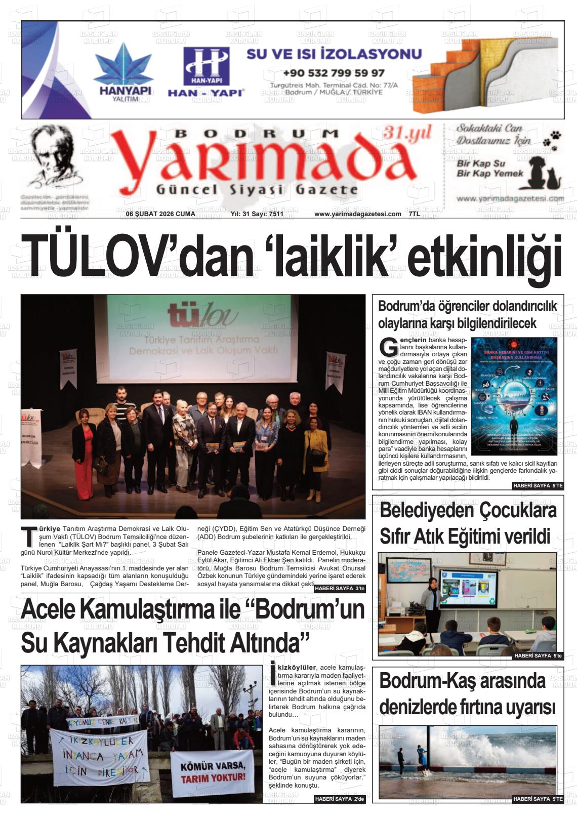 Mugla Yarimada 06.02.2026