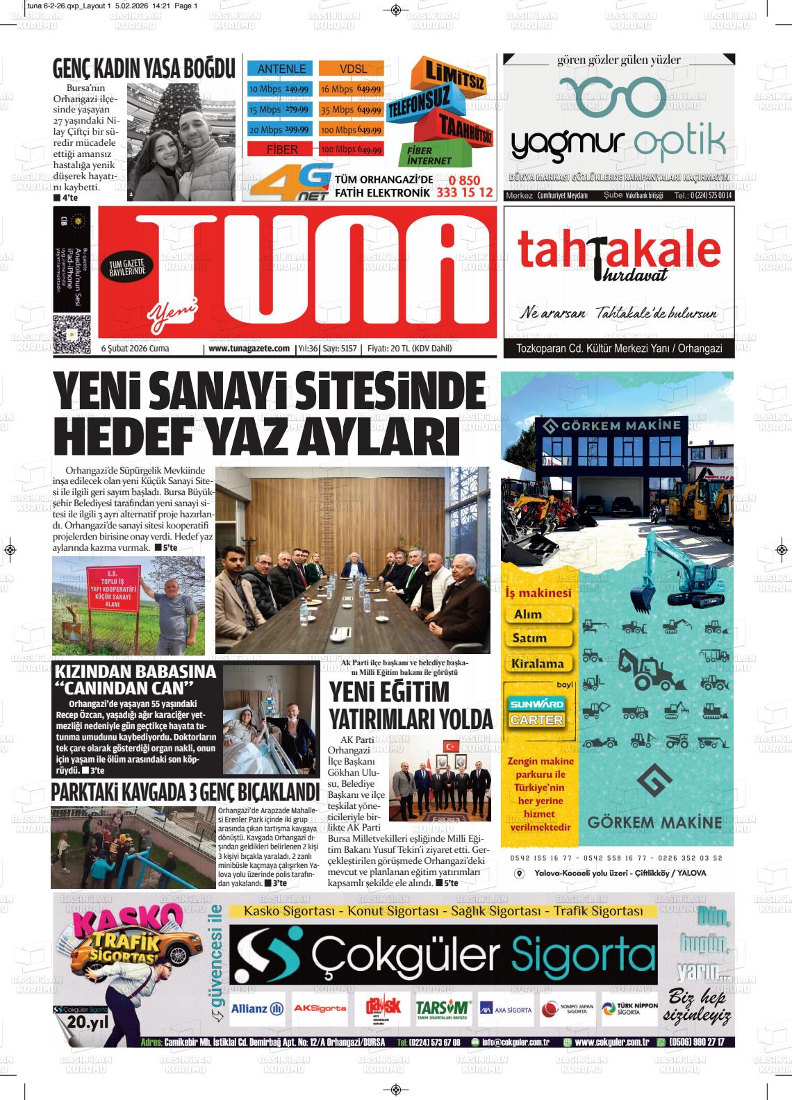 Izmir Yenigun 06.02.2026