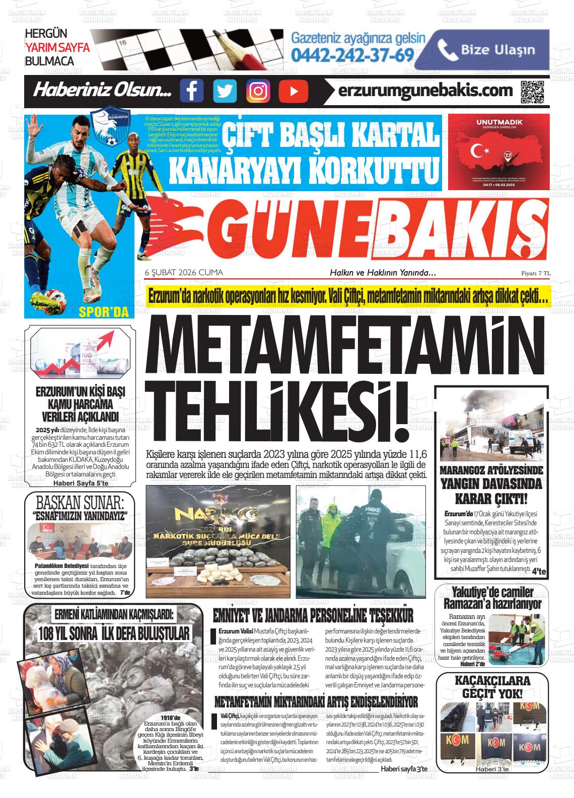 Erzurum Yenikusak 06.02.2026