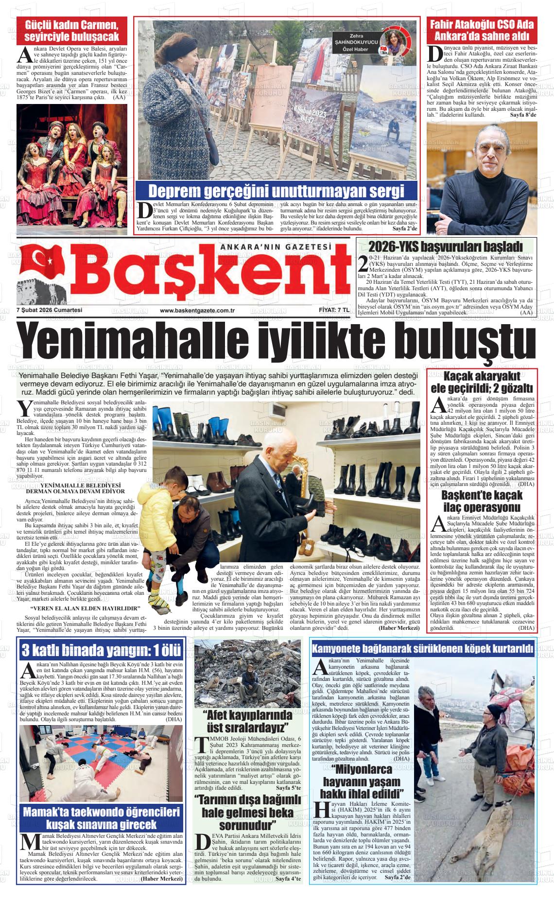 Ankara Baskent 07.02.2026