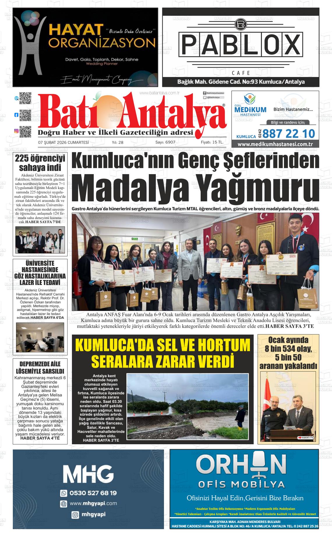 Antalya Bati 07.02.2026