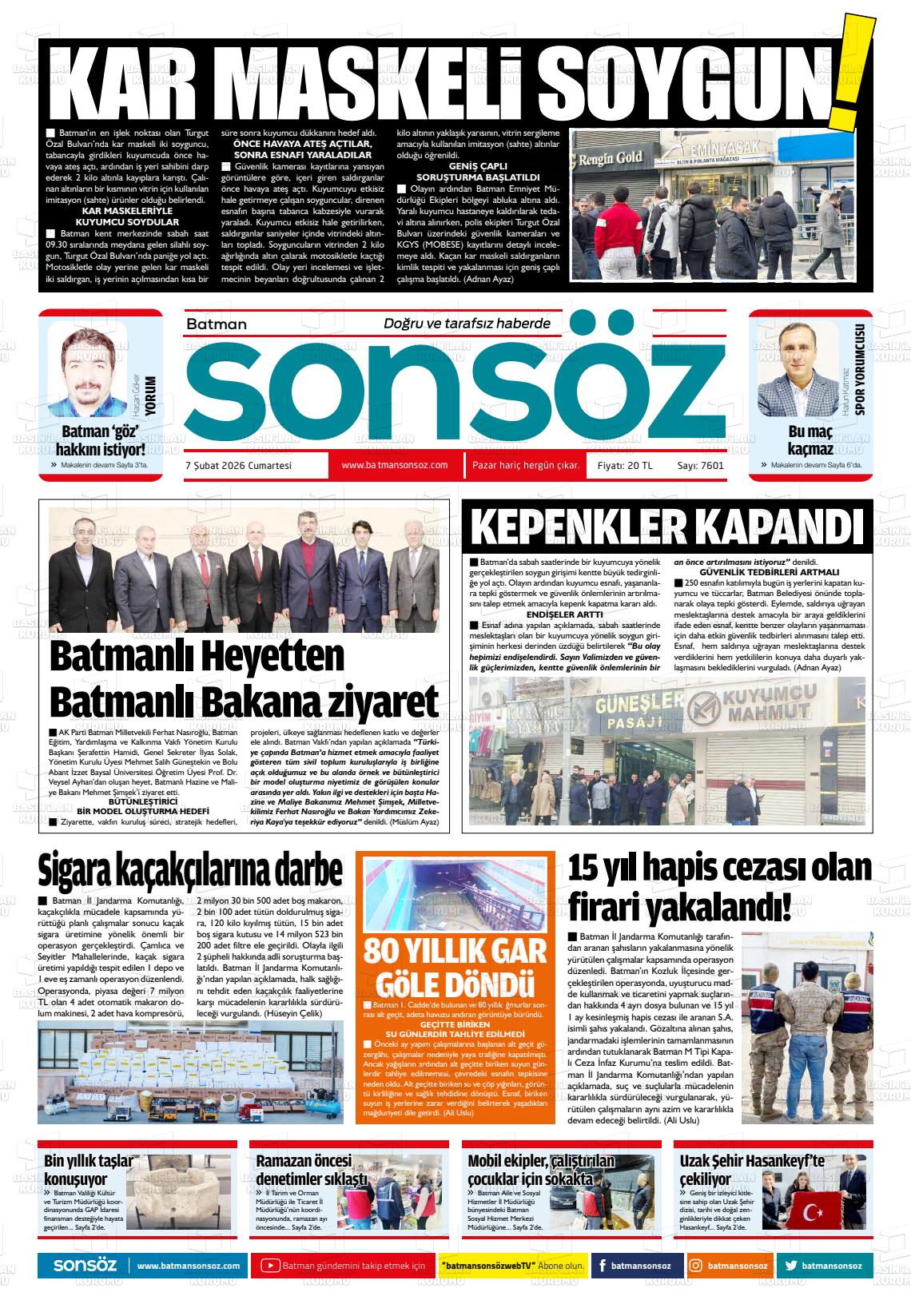 Batman Sonsoz 07.02.2026