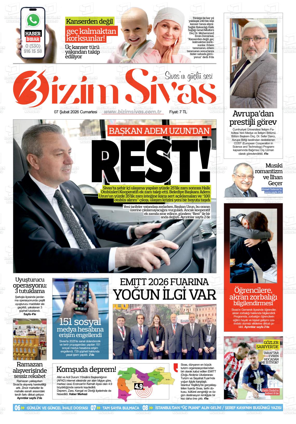 Sivas Bizim 07.02.2026