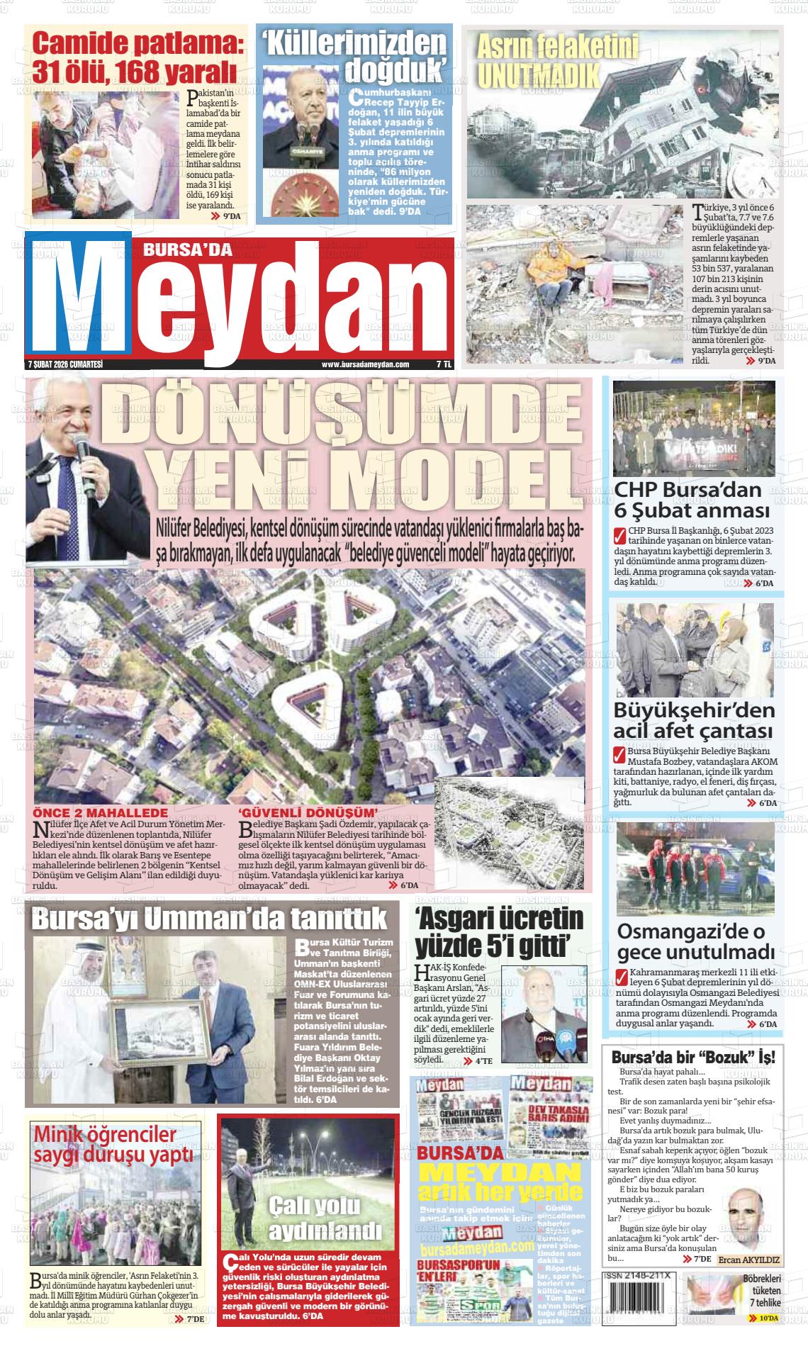 Bursa Dameydan 07.02.2026