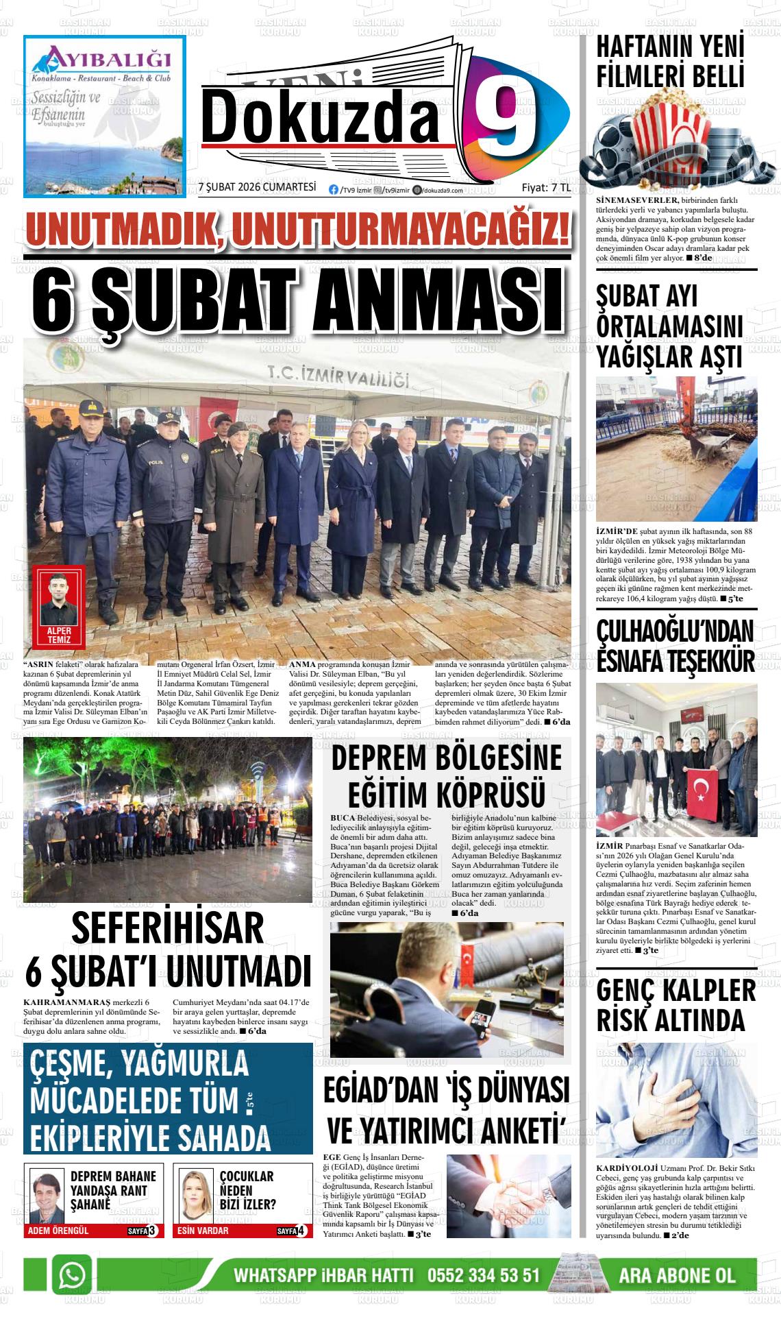 Izmir Buyuktorbali 07.02.2026