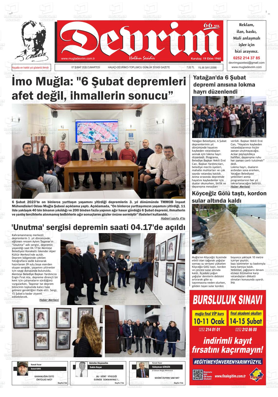 Tekirdag Devrim 07.02.2026