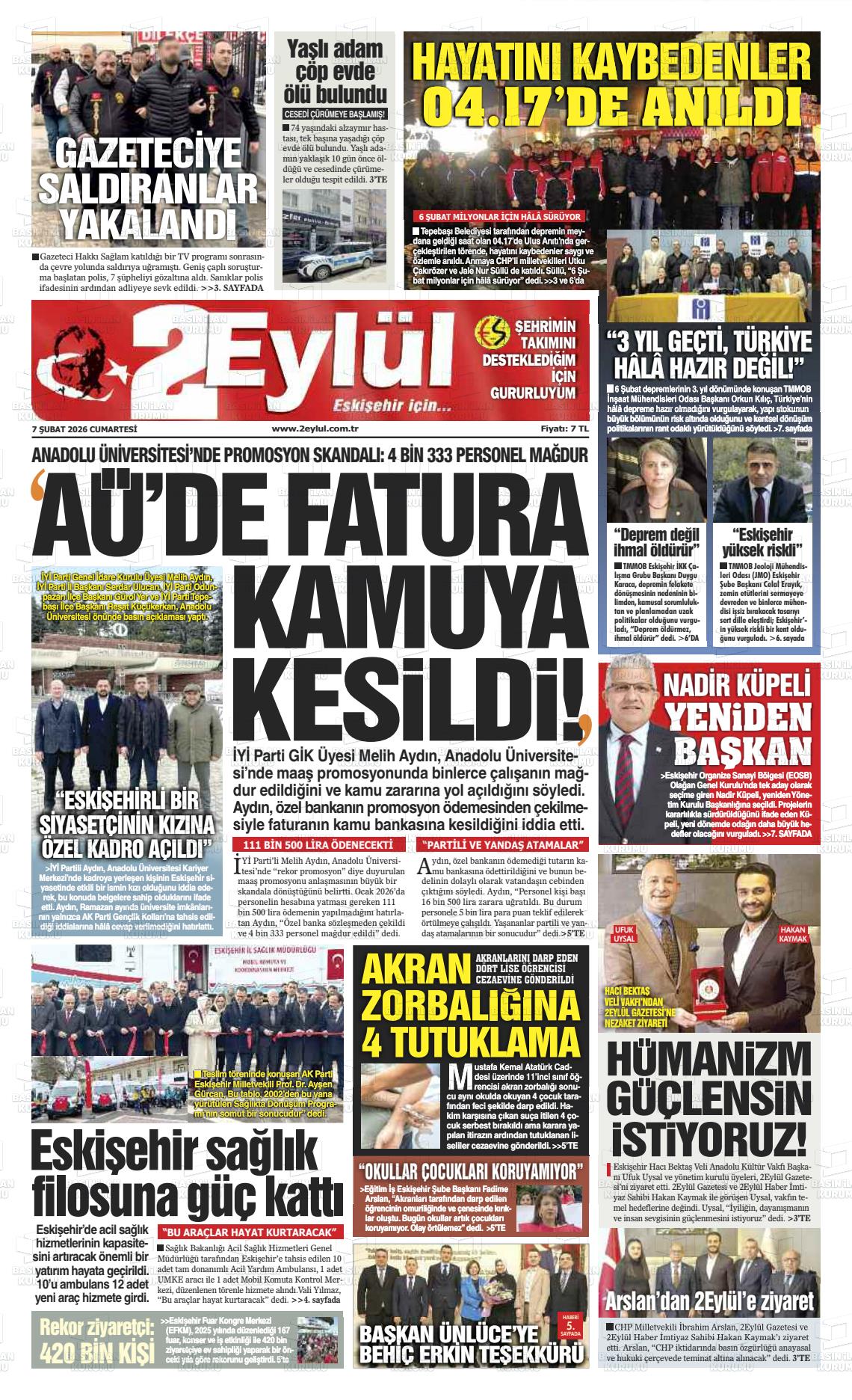 Eskisehir 2 Eylul 07.02.2026